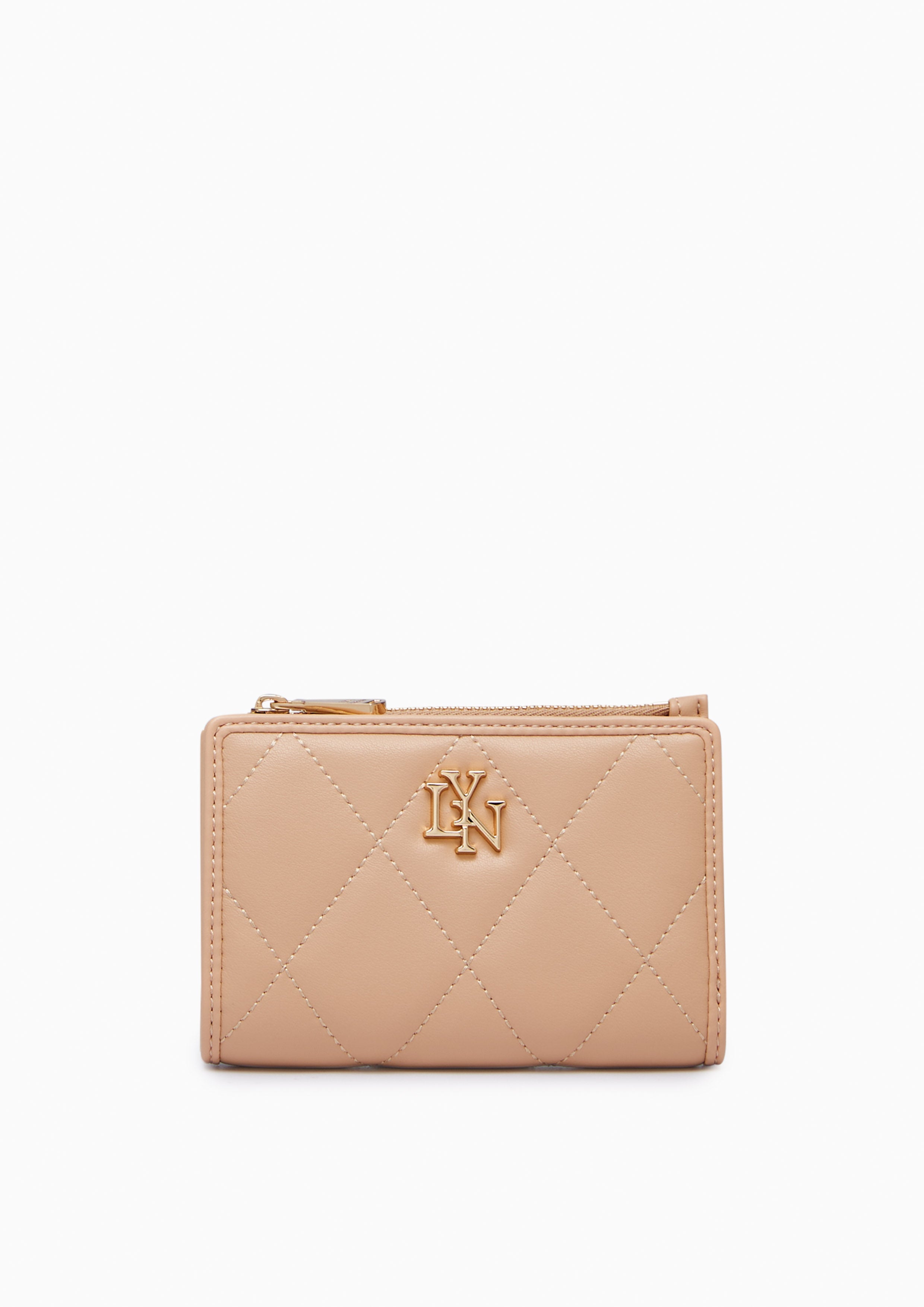 Becky Short Wallet - Beige