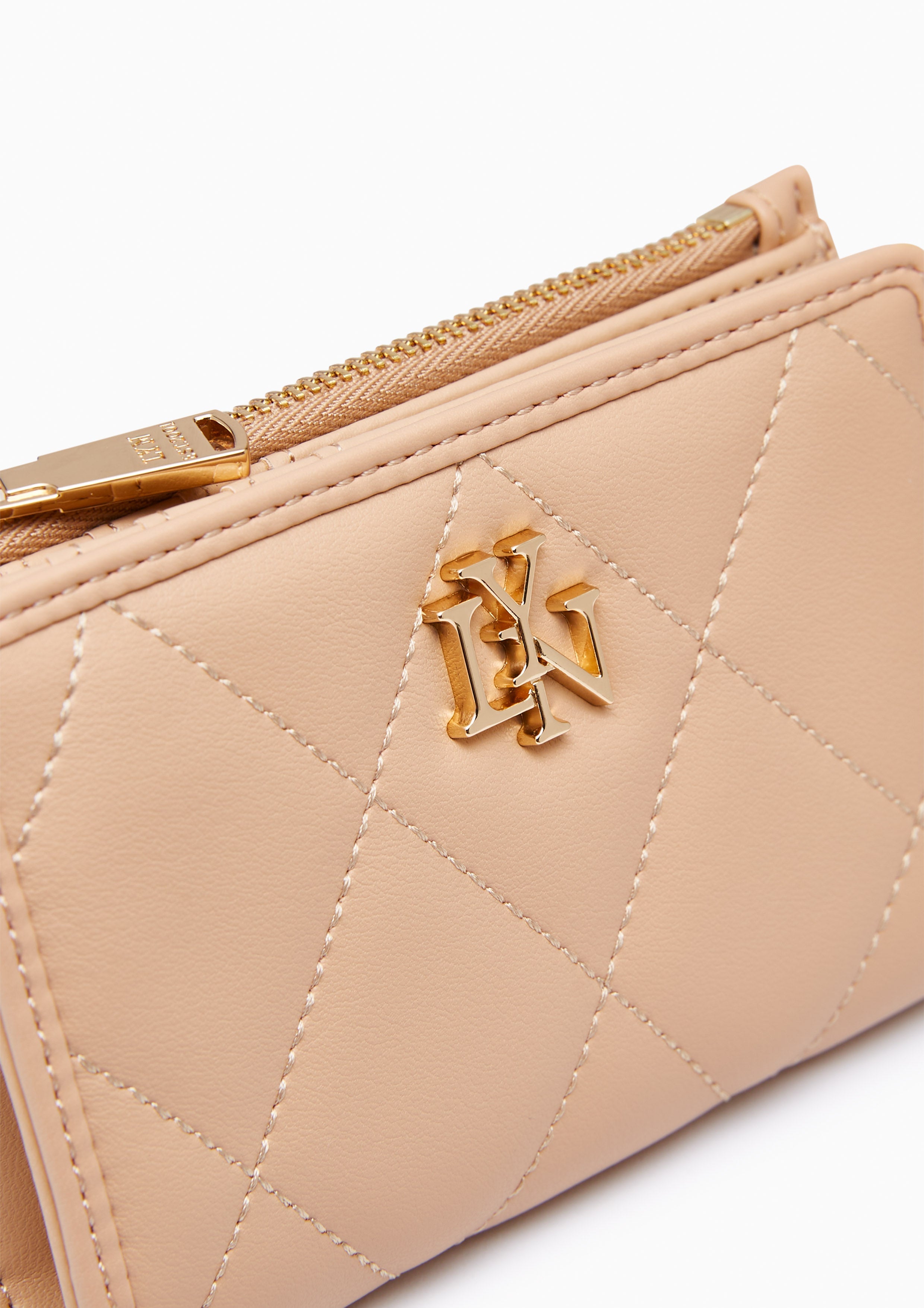 Becky Short Wallet - Beige