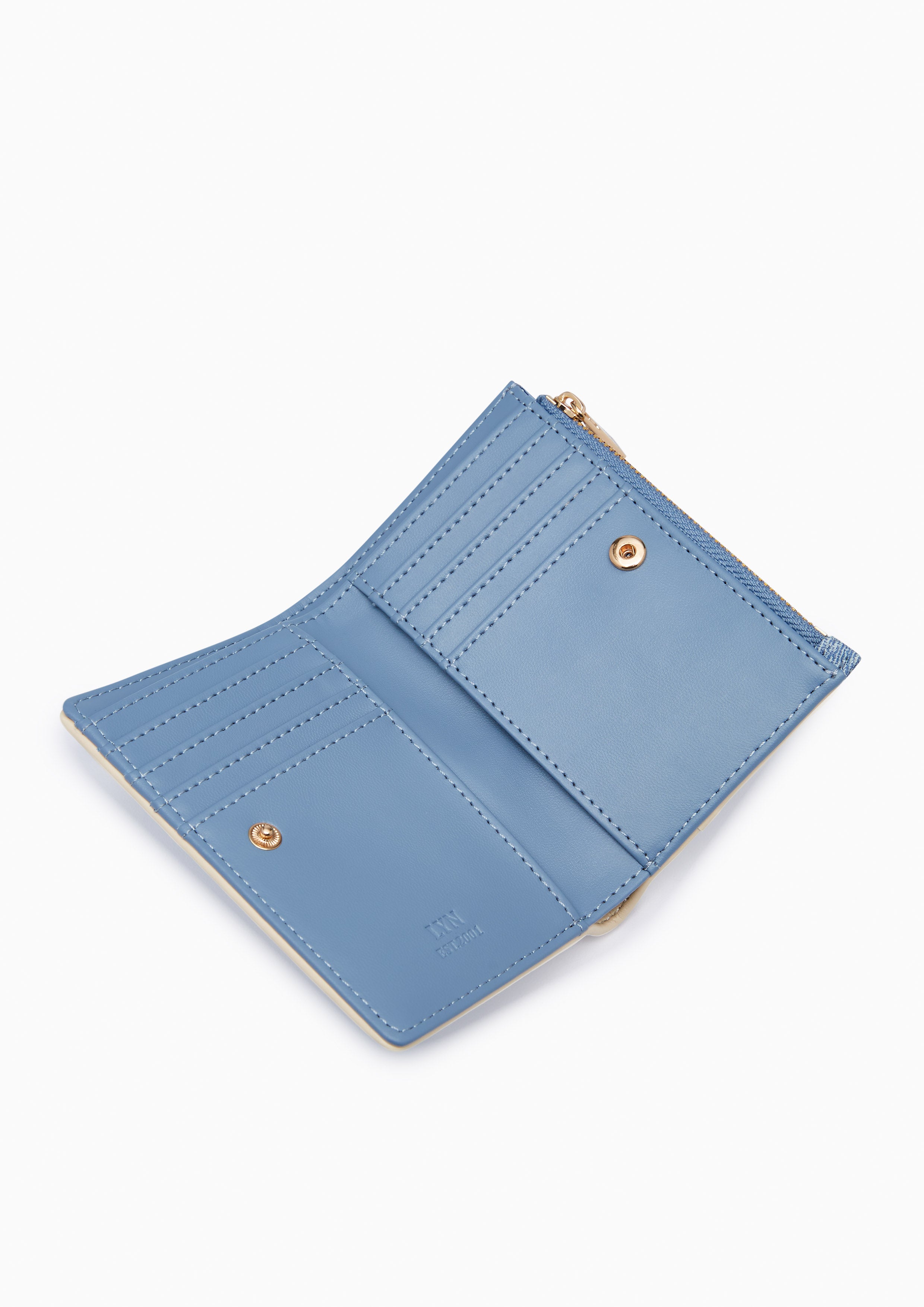 Becky Short Wallet - Blue Variation 2