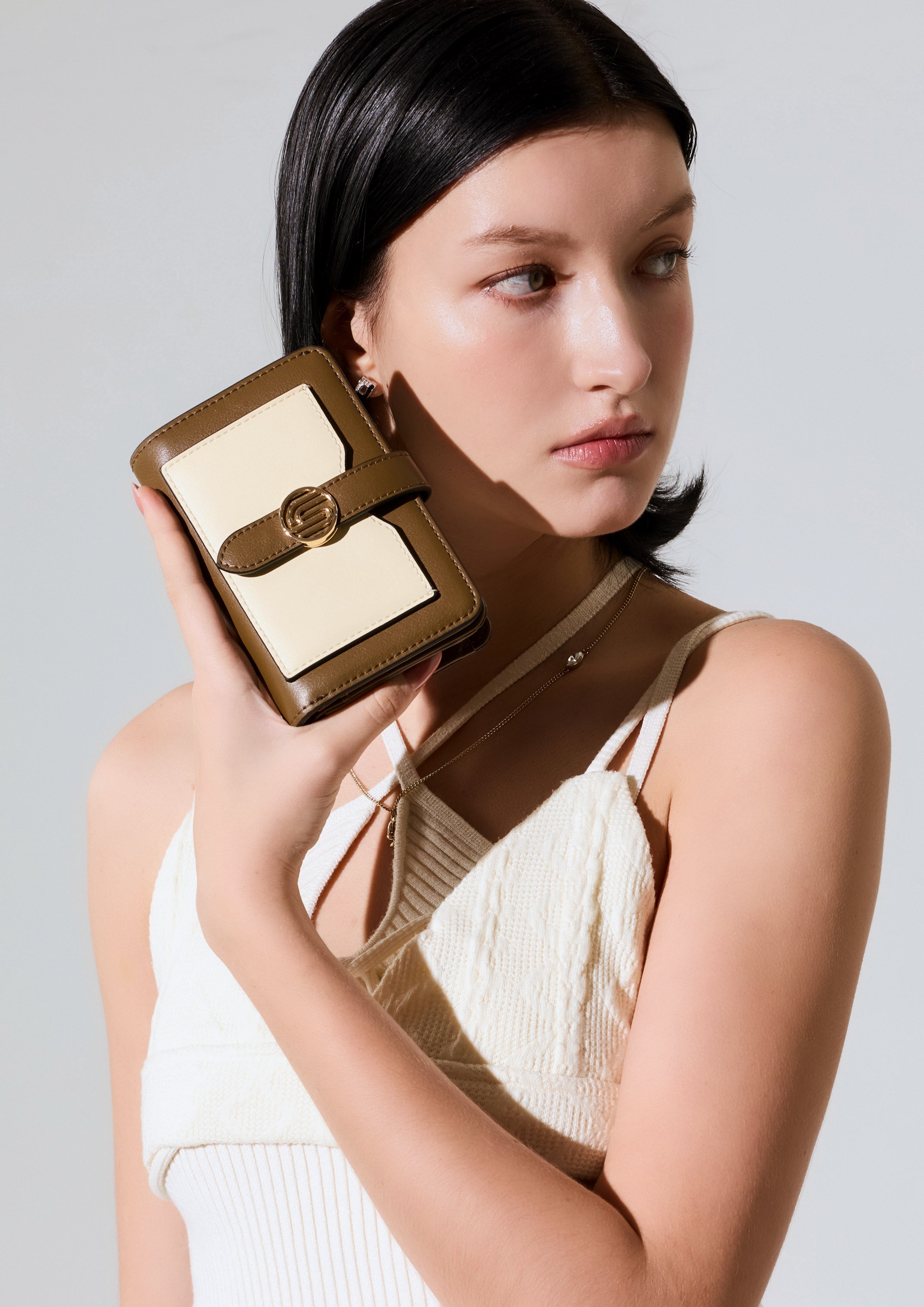 Matty Infinite Short Wallet - Brown