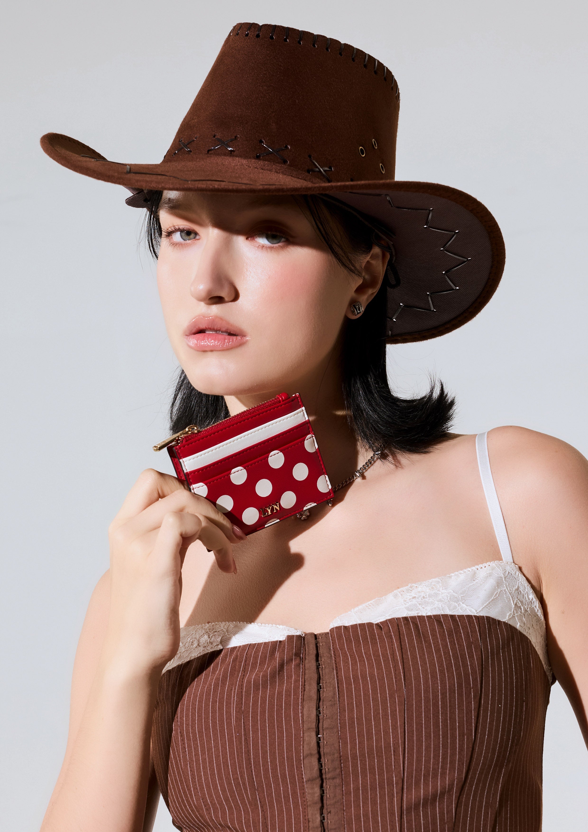 Etarna Card Case Wallet - Printed Red