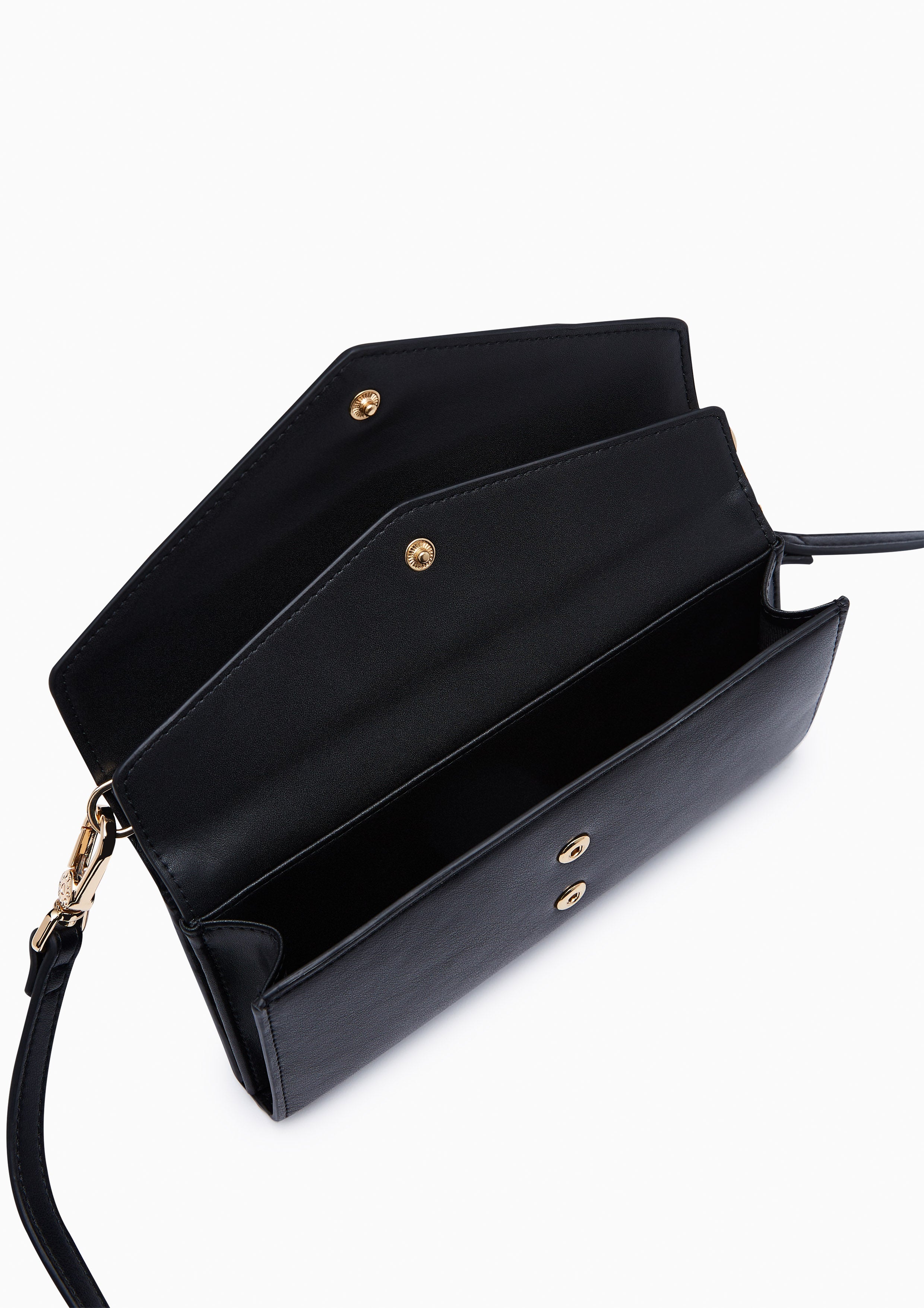 Etarna Long Wallet On Chain - Black