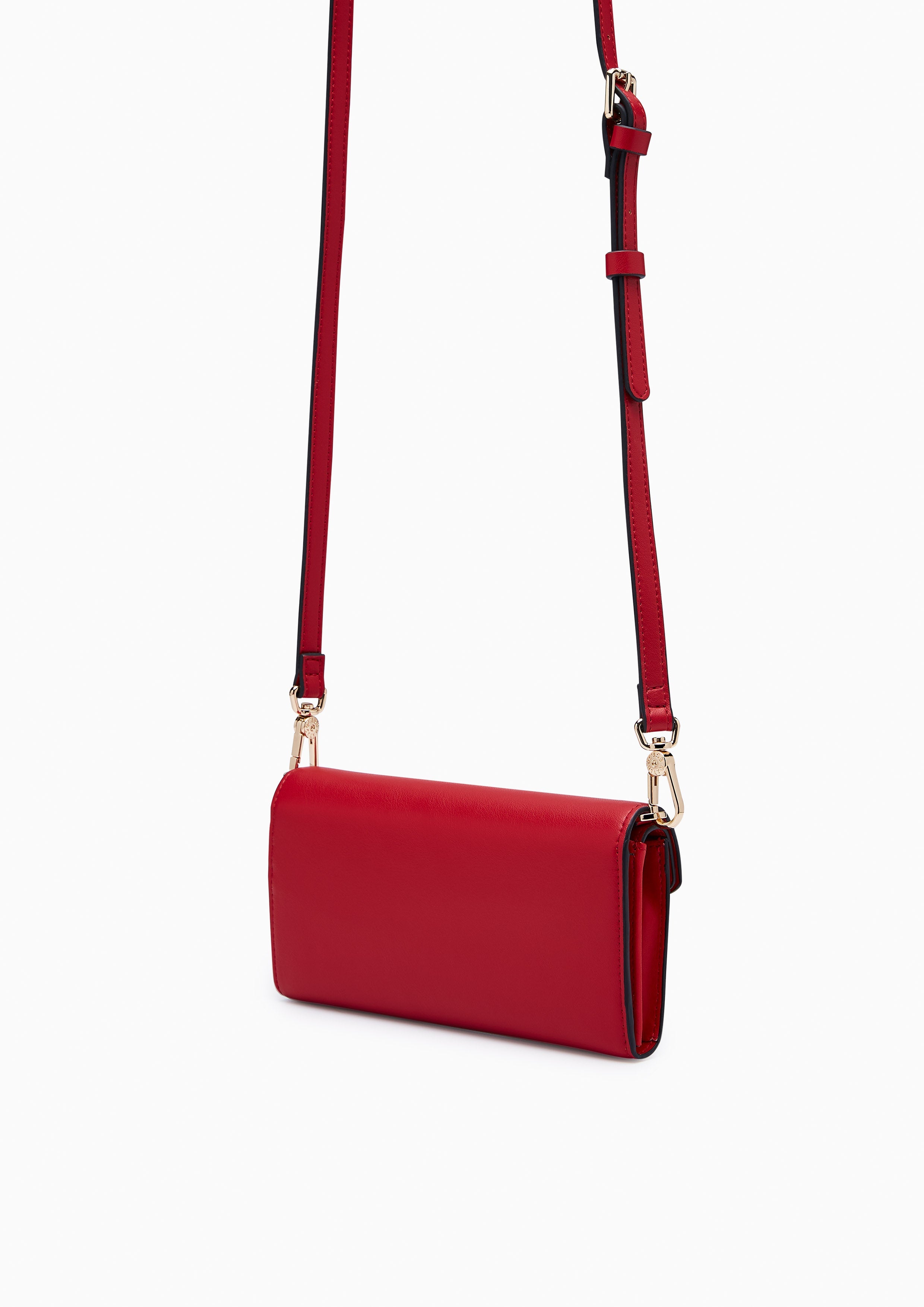 Etarna Long Wallet On Chain - Red