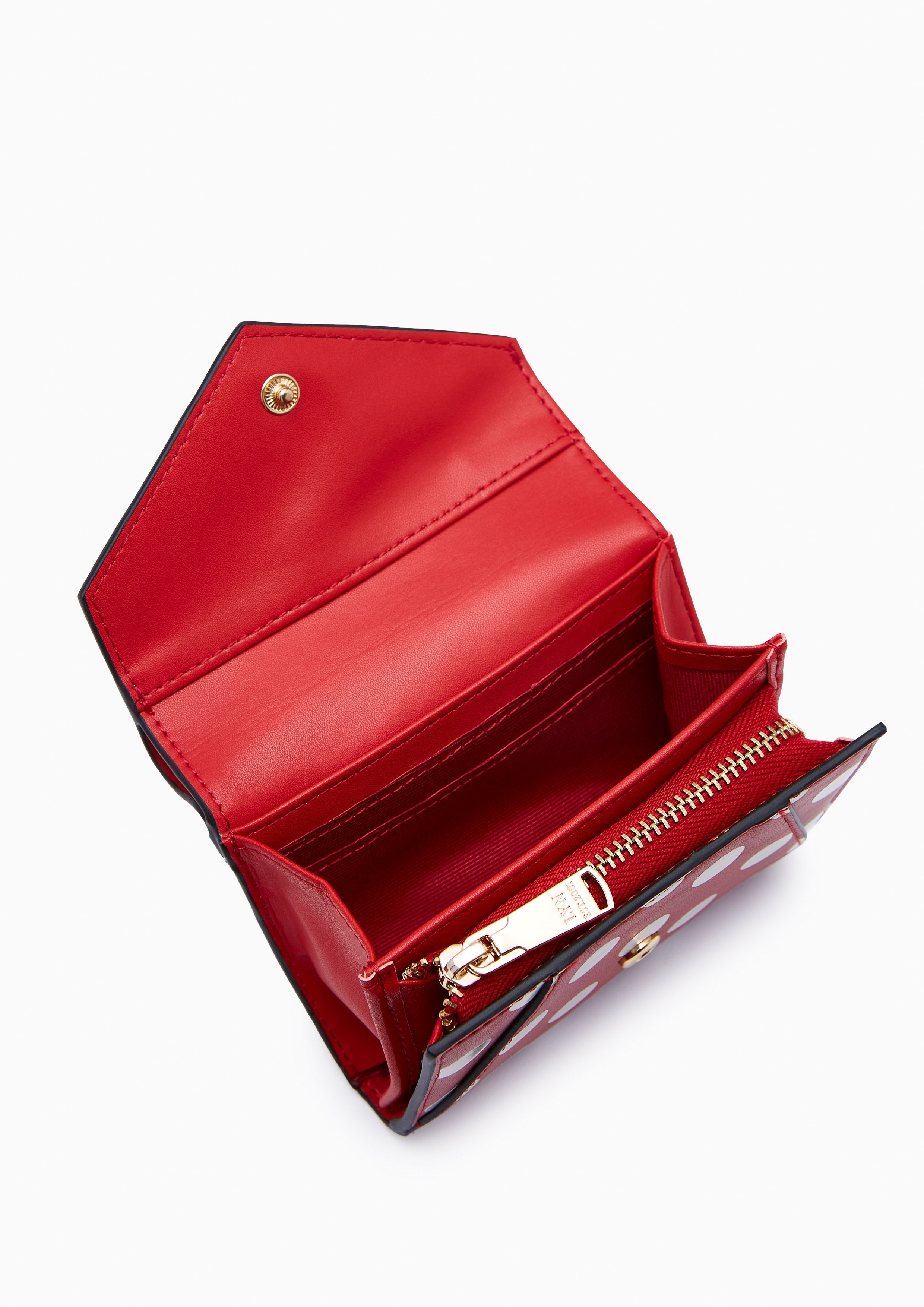 Etarna Short Wallet - Printed Red