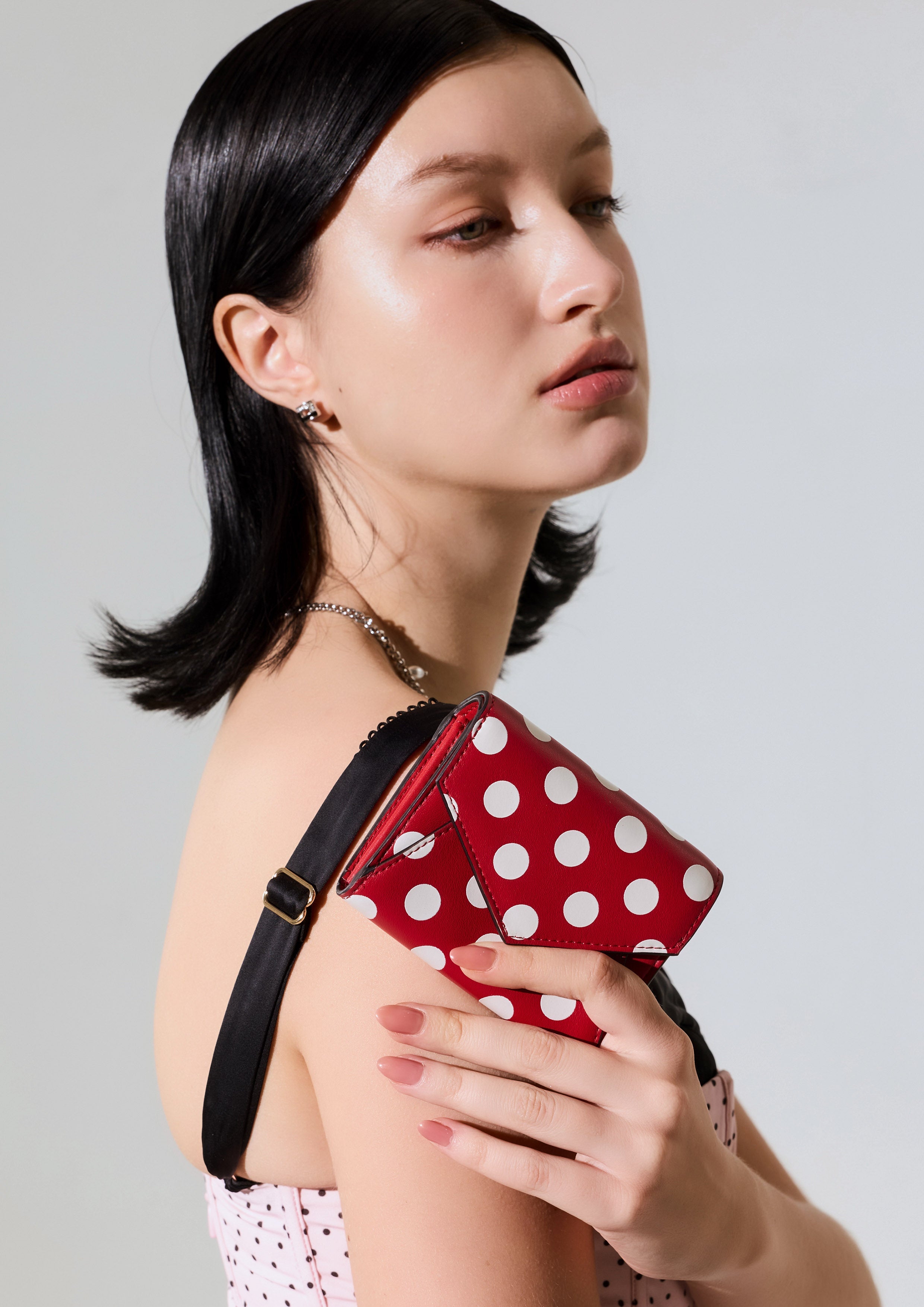 Etarna Short Wallet - Printed Red
