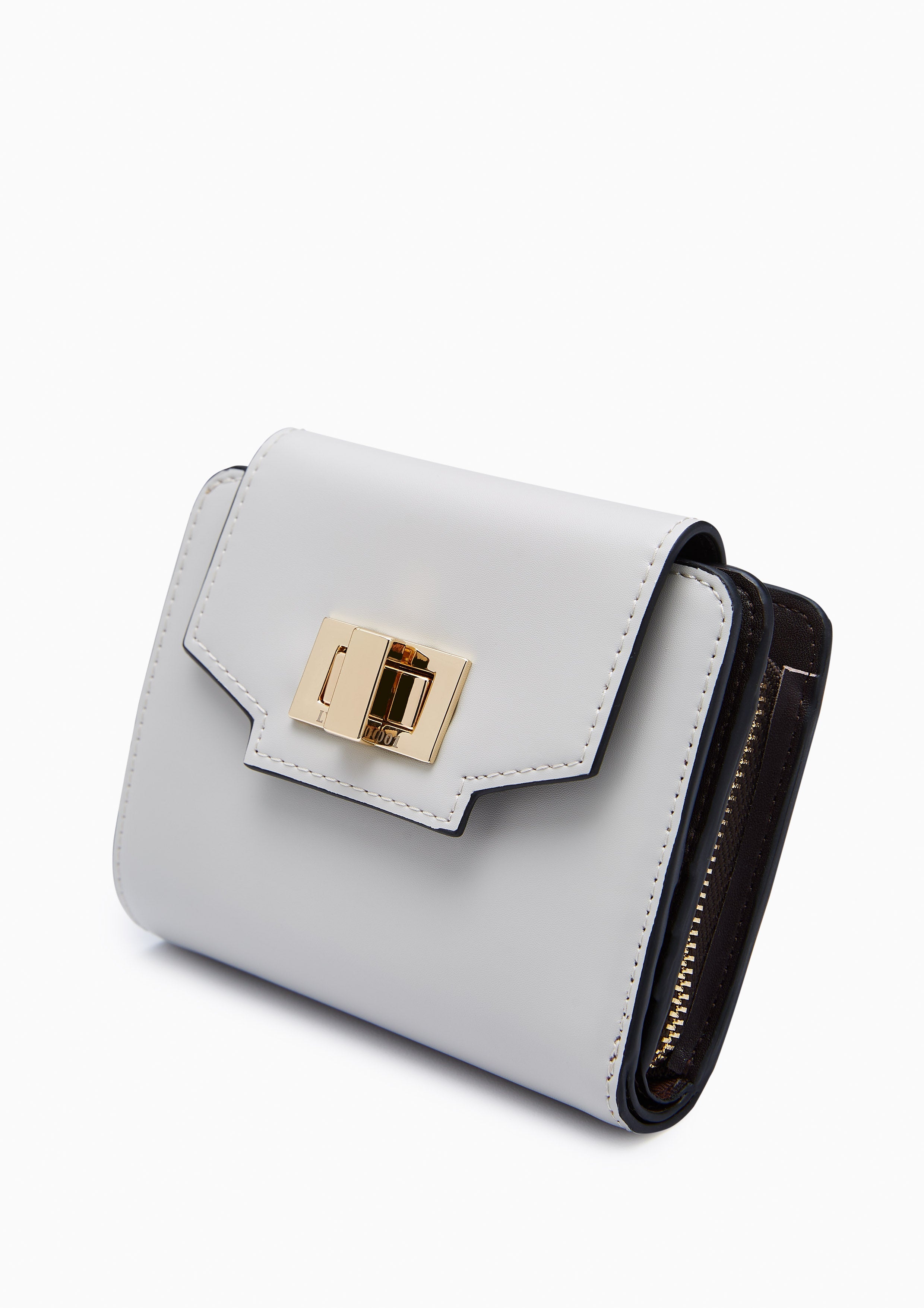 Liva Short Wallet - Light Grey