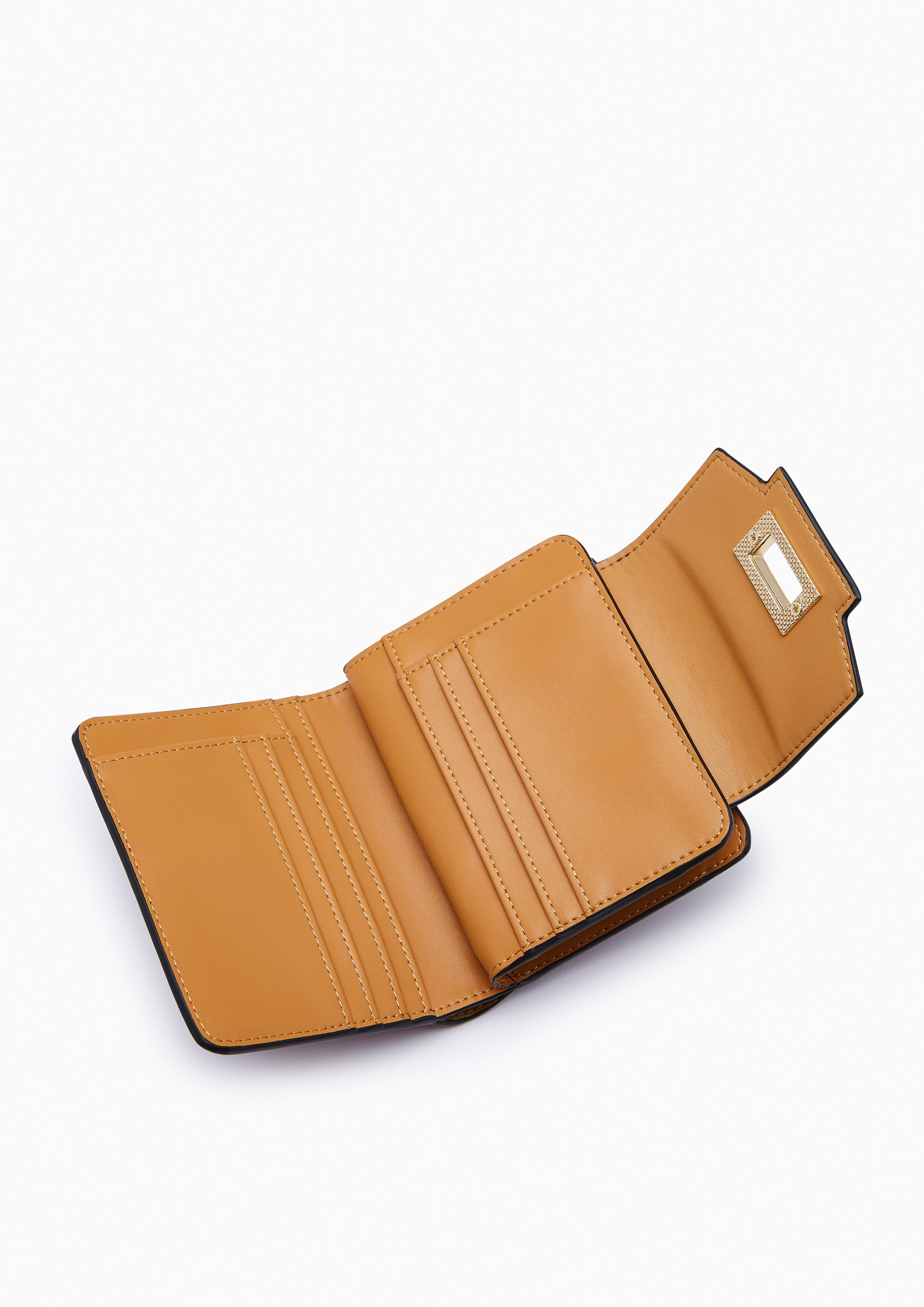 Liva Short Wallet - Dark Red