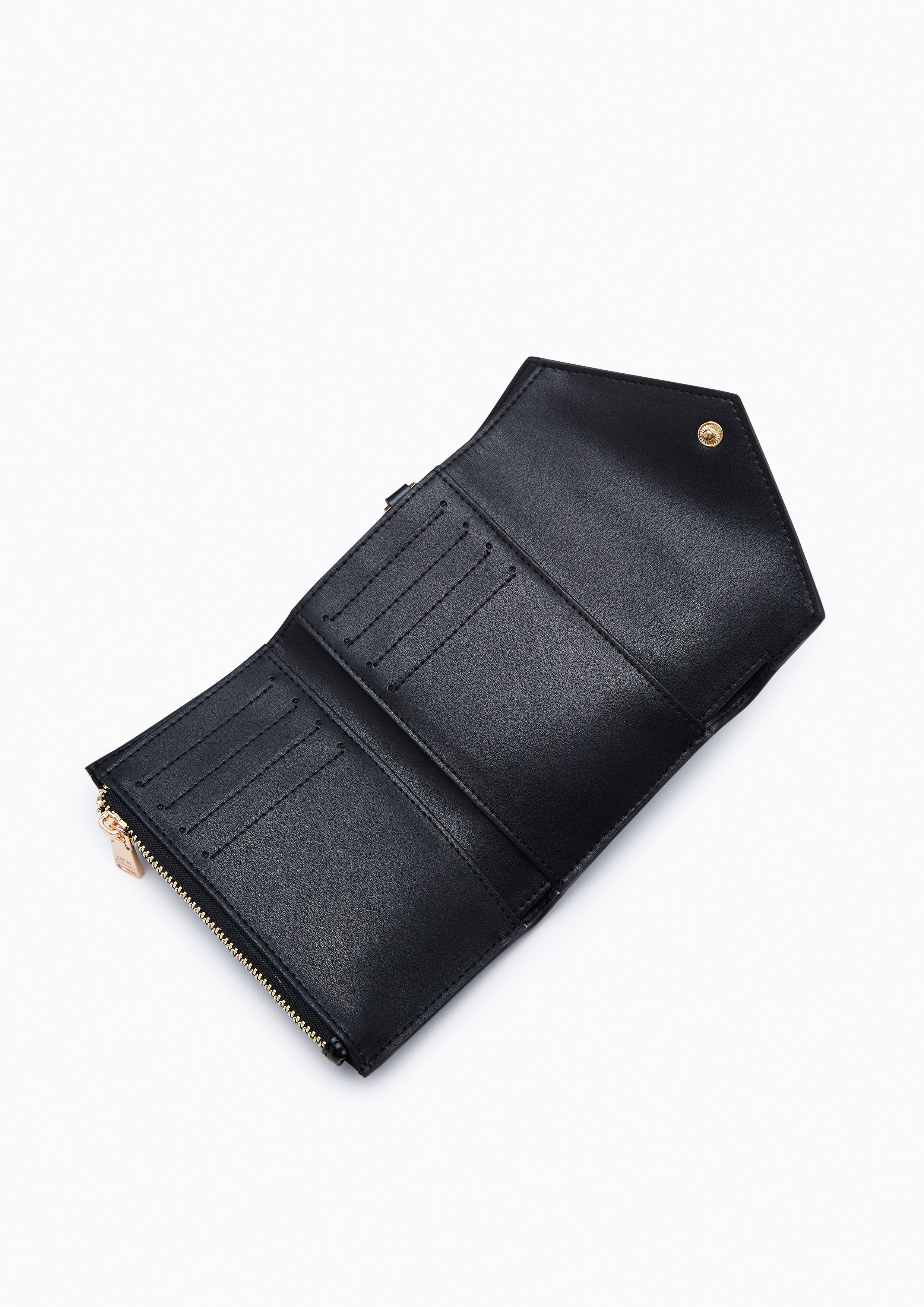 Nucleo Semi Wallet - Black