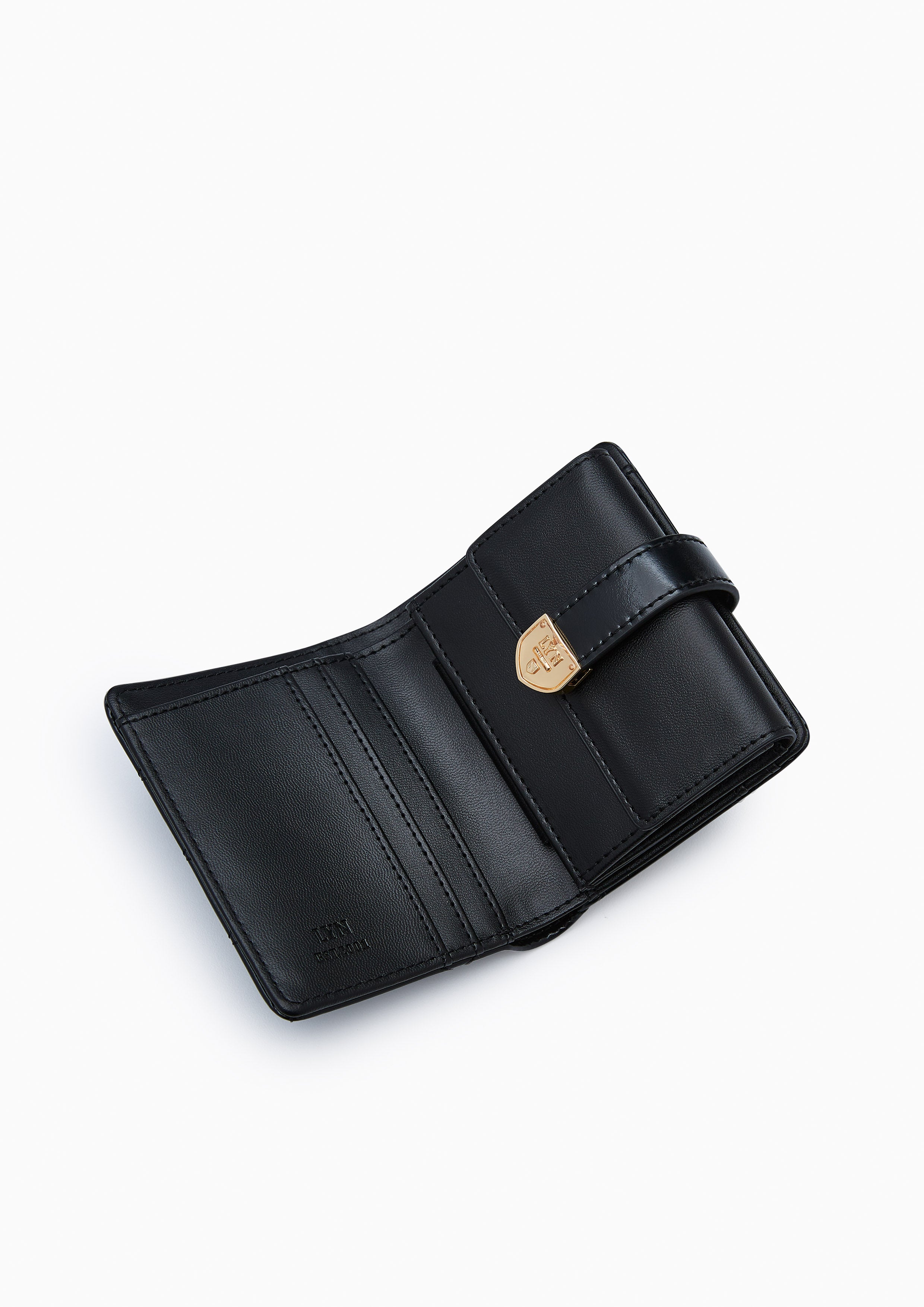 Hera Short Wallet - Black