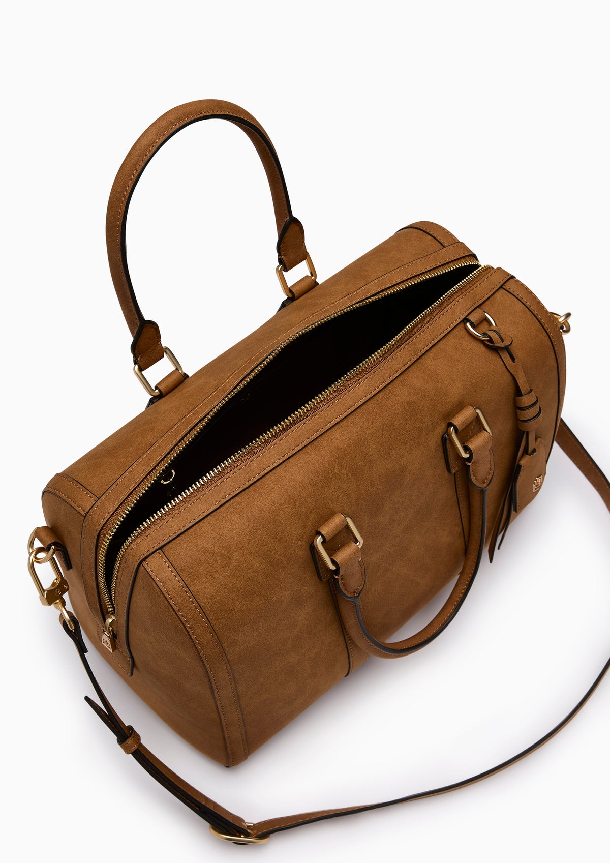 Titus Infinite Duffle L Handbag - Brown
