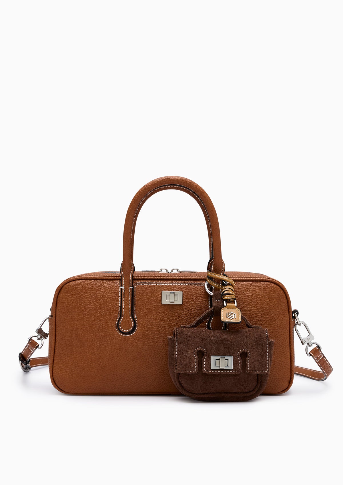 Jeph Infinite Duffle M Handbag - Brown