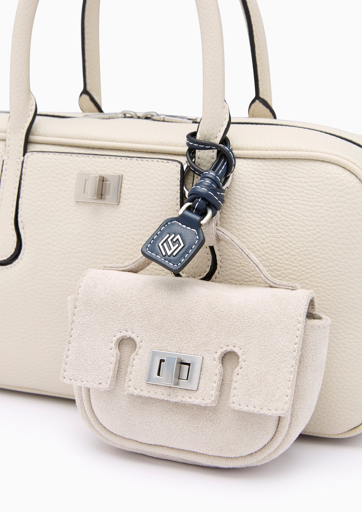Jeph Infinite Duffle M Handbag - Light Grey