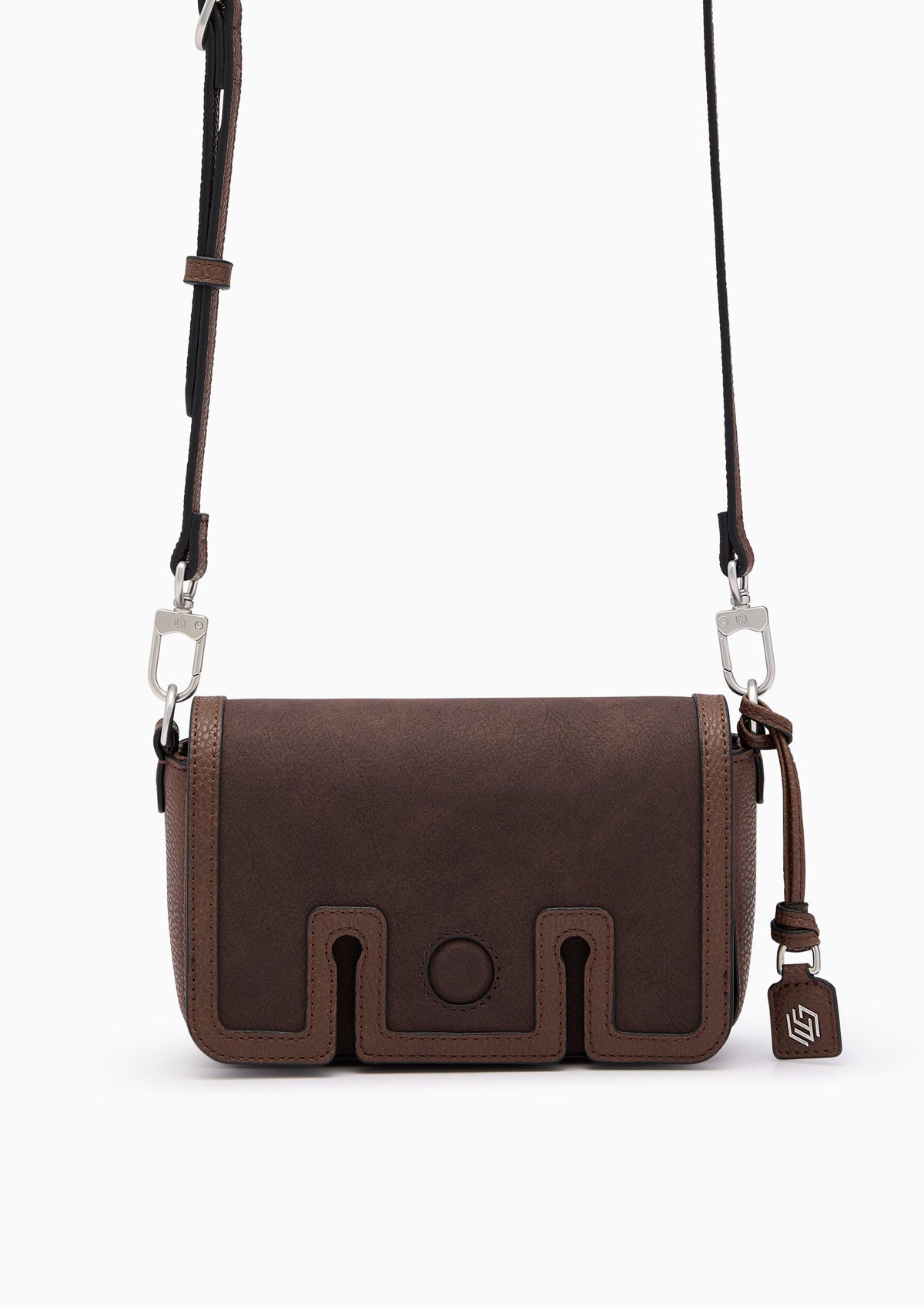 Jeph Infinite S Crossbody Bag - Dark Brown