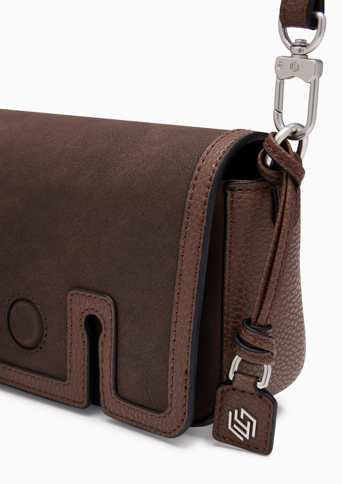 Jeph Infinite S Crossbody Bag - Dark Brown