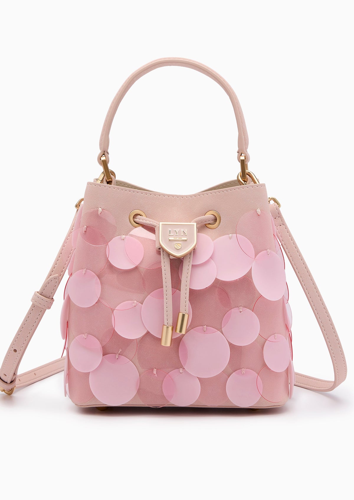 Re-Edit Blink Carina S Bucket Bag - Light Pink