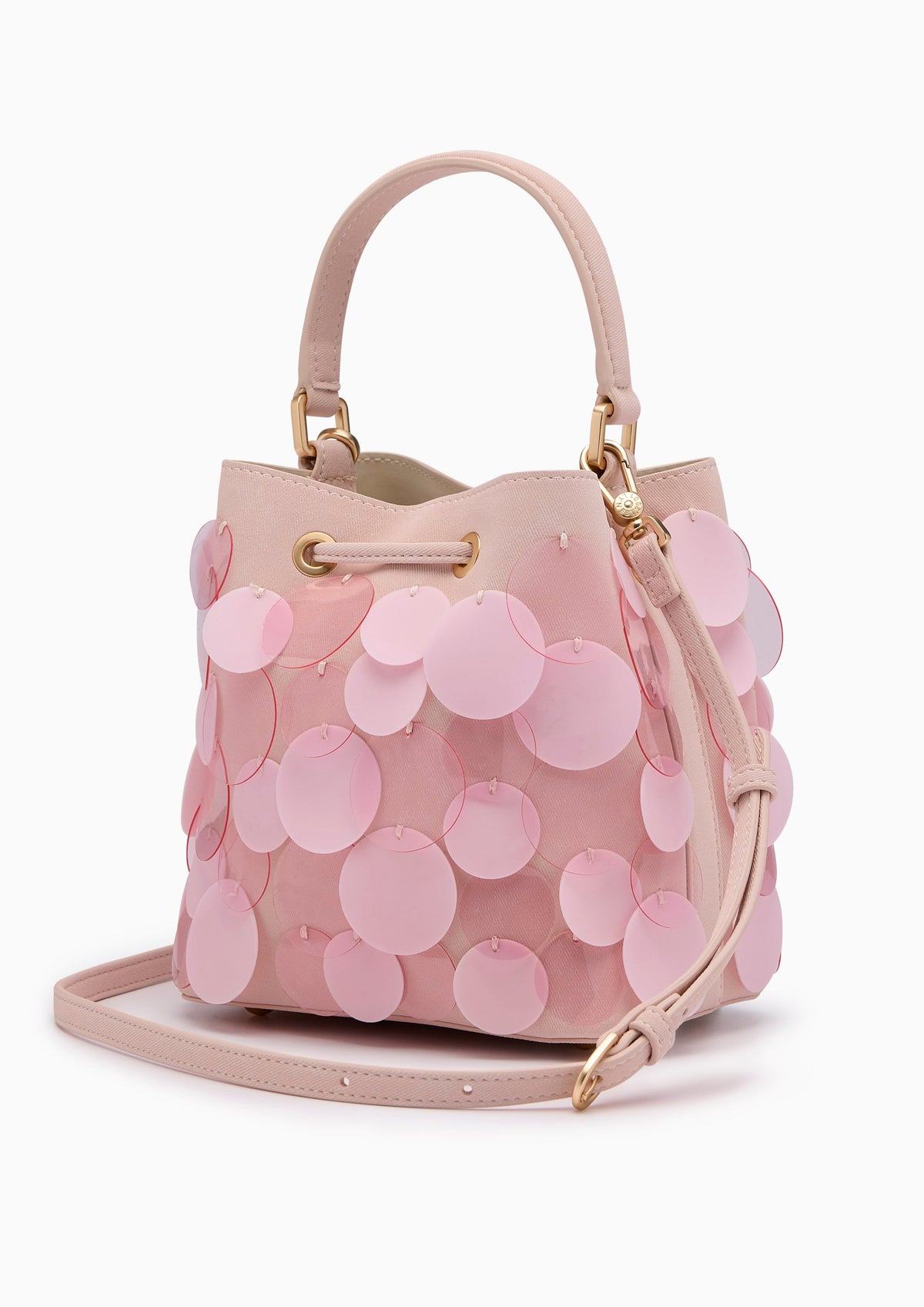 Re-Edit Blink Carina S Bucket Bag - Light Pink