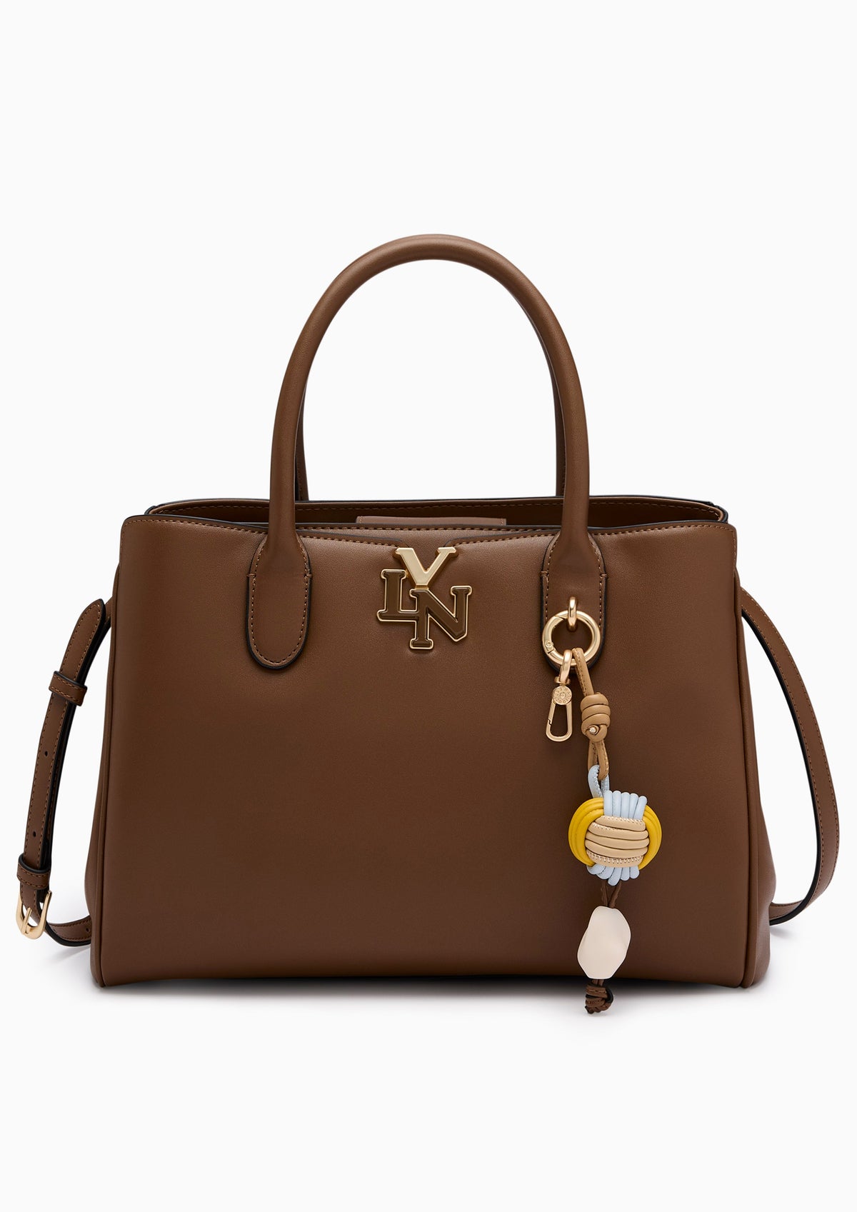 Bettina L Shoulder Bag - Brown
