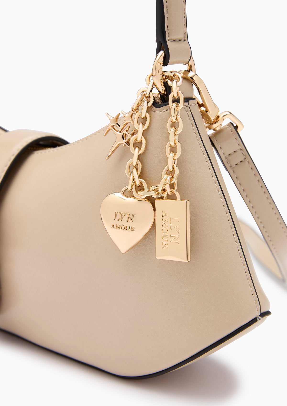 Neona S Shoulder Bag - Beige