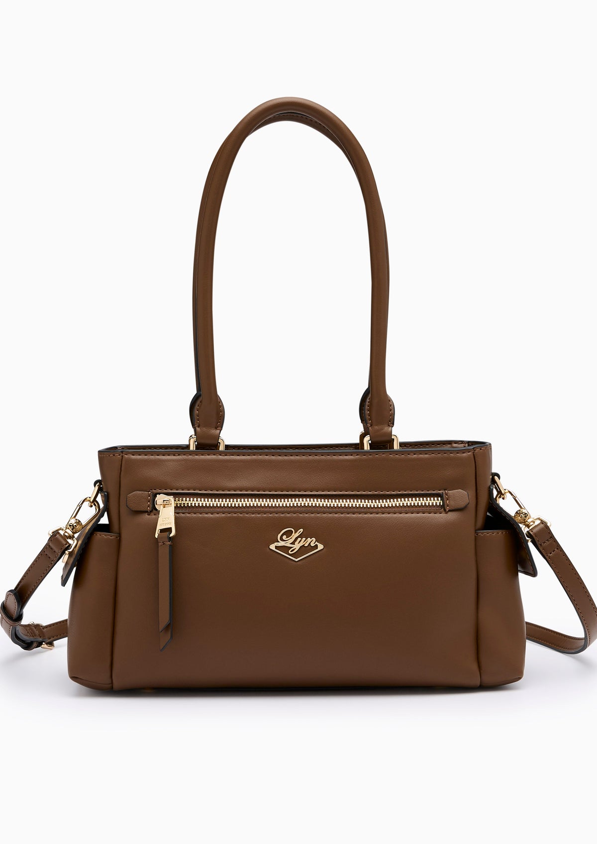 Toby L Shoulder Bag - Dark Brown
