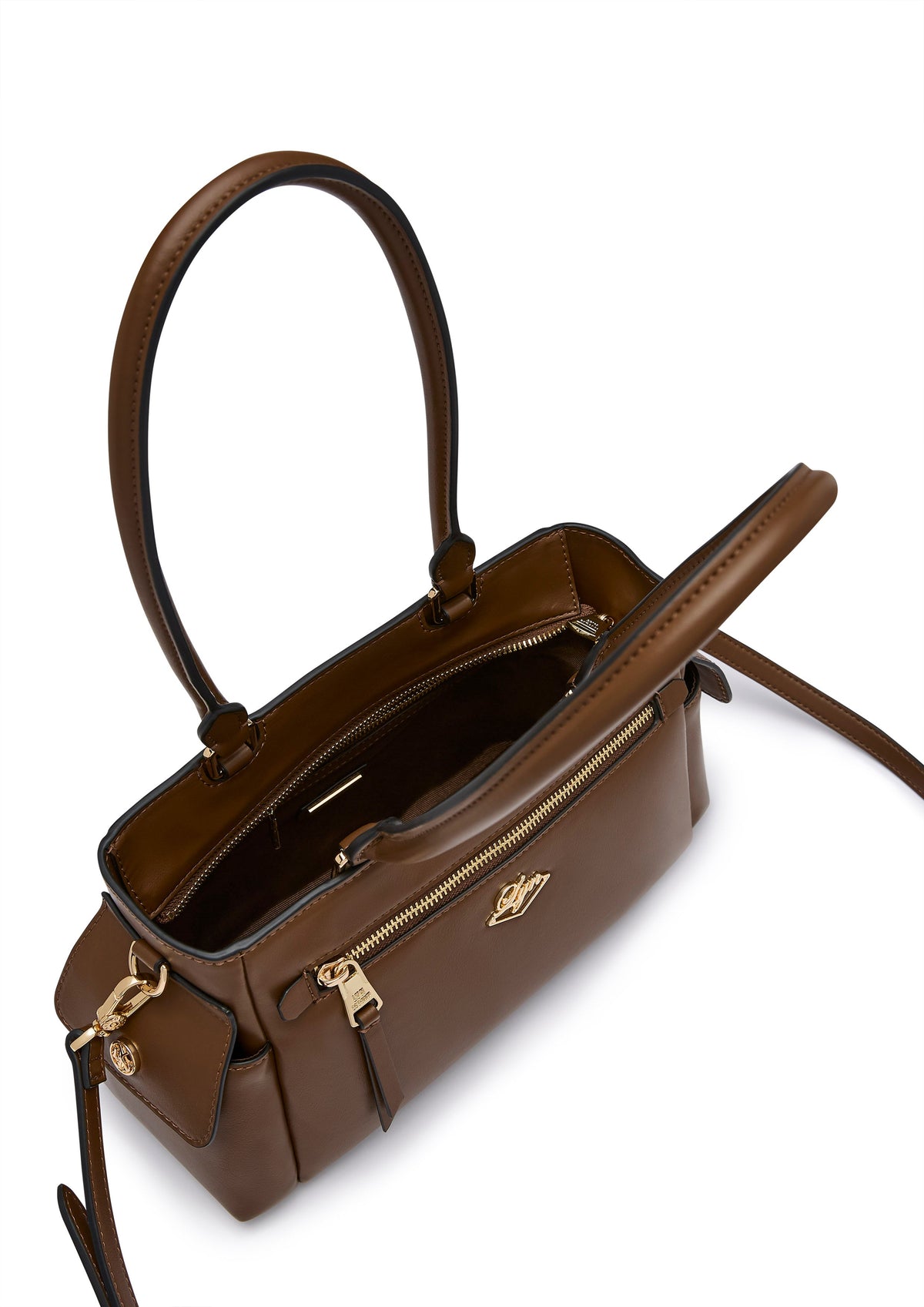Toby L Shoulder Bag - Dark Brown
