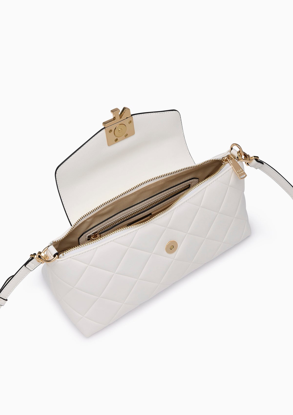 Flemming Top Handle M Handbag - Off-White