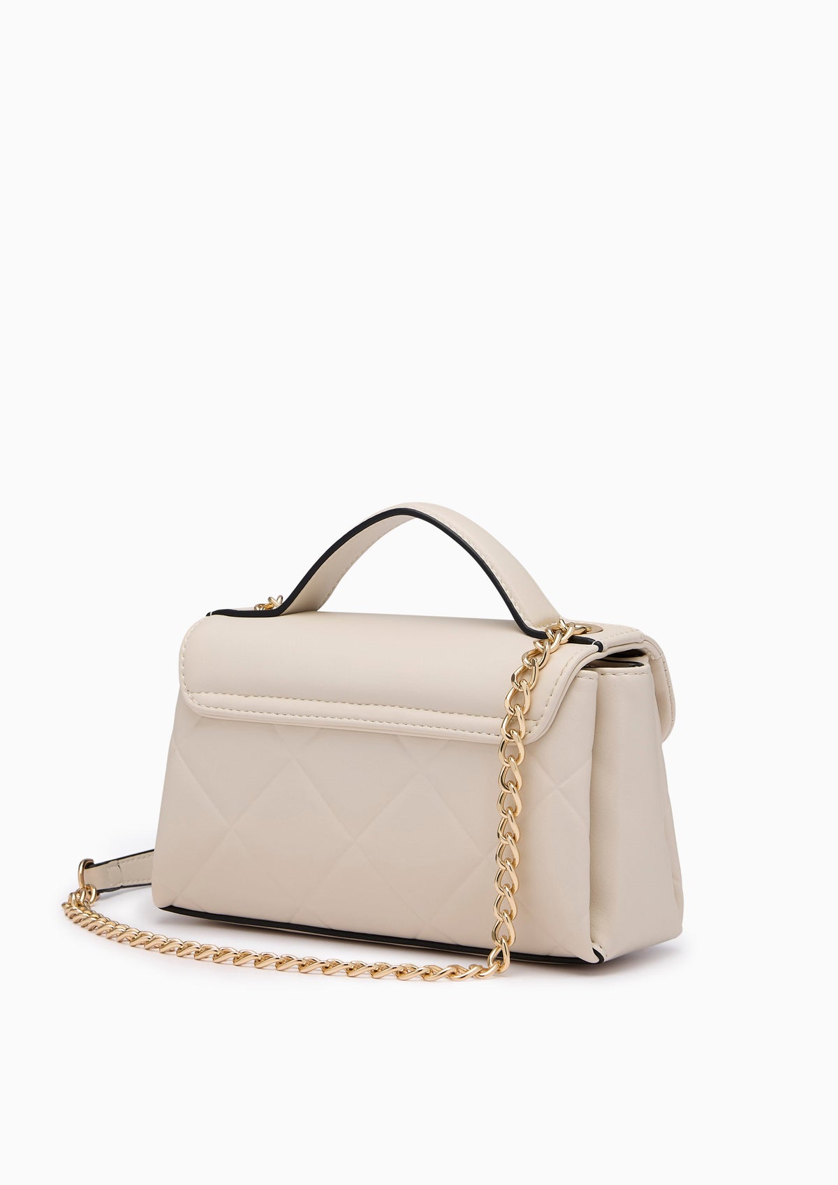 Flemming Top Handle S Handbag - Ivory
