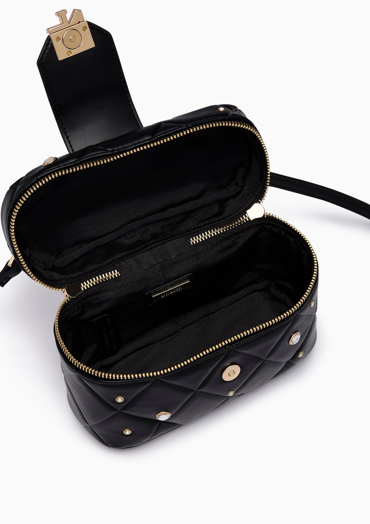 Flemming Vanity S Crossbody Bag - Black