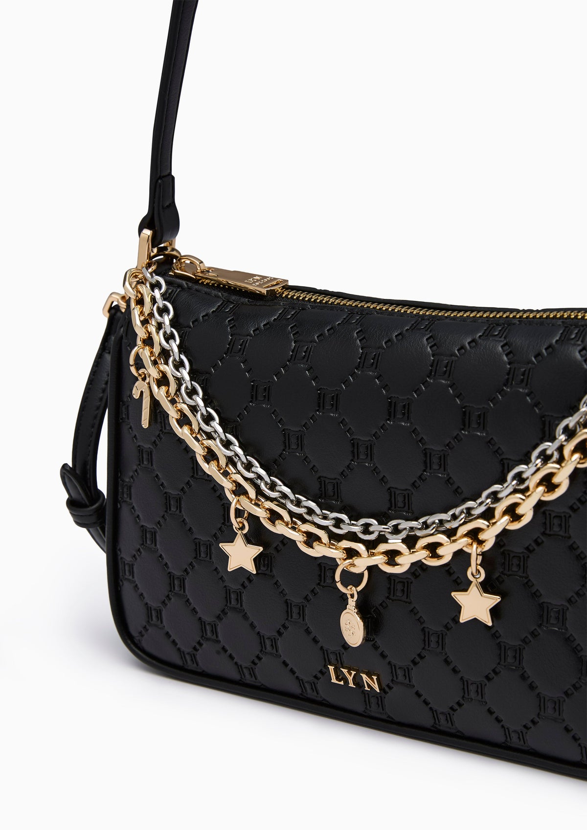 Frosty S Shoulder Bag - Black