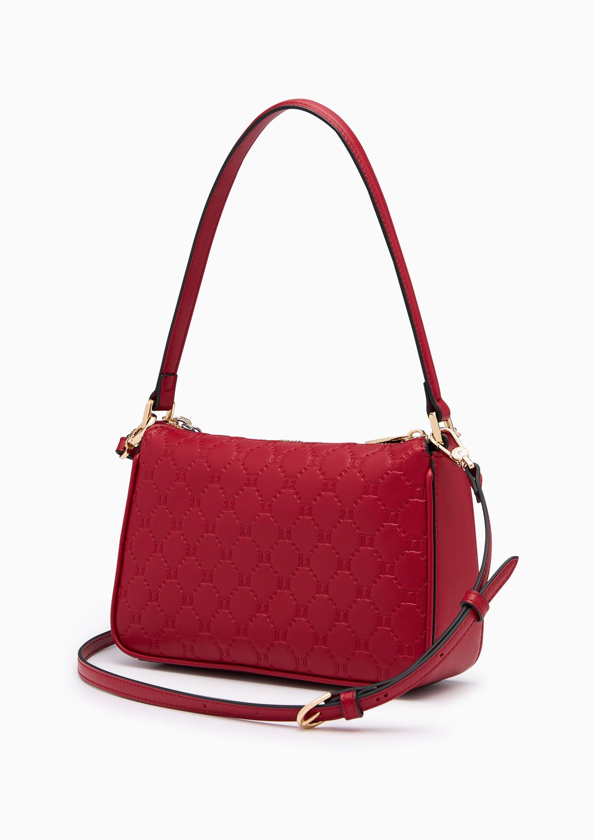 Frosty S Shoulder Bag - Dark Red