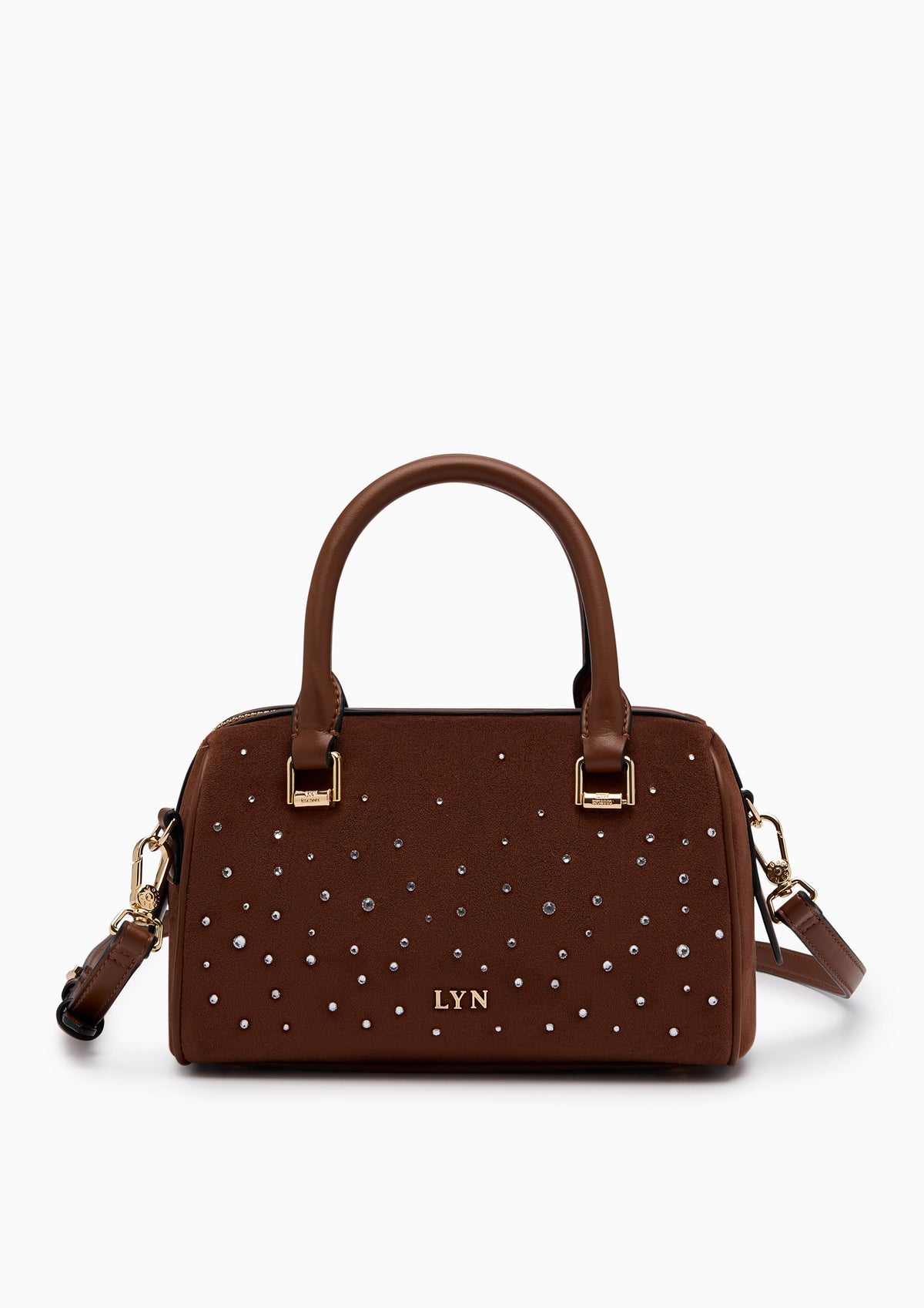 Gemma Duffle S Handbag - Dark Brown