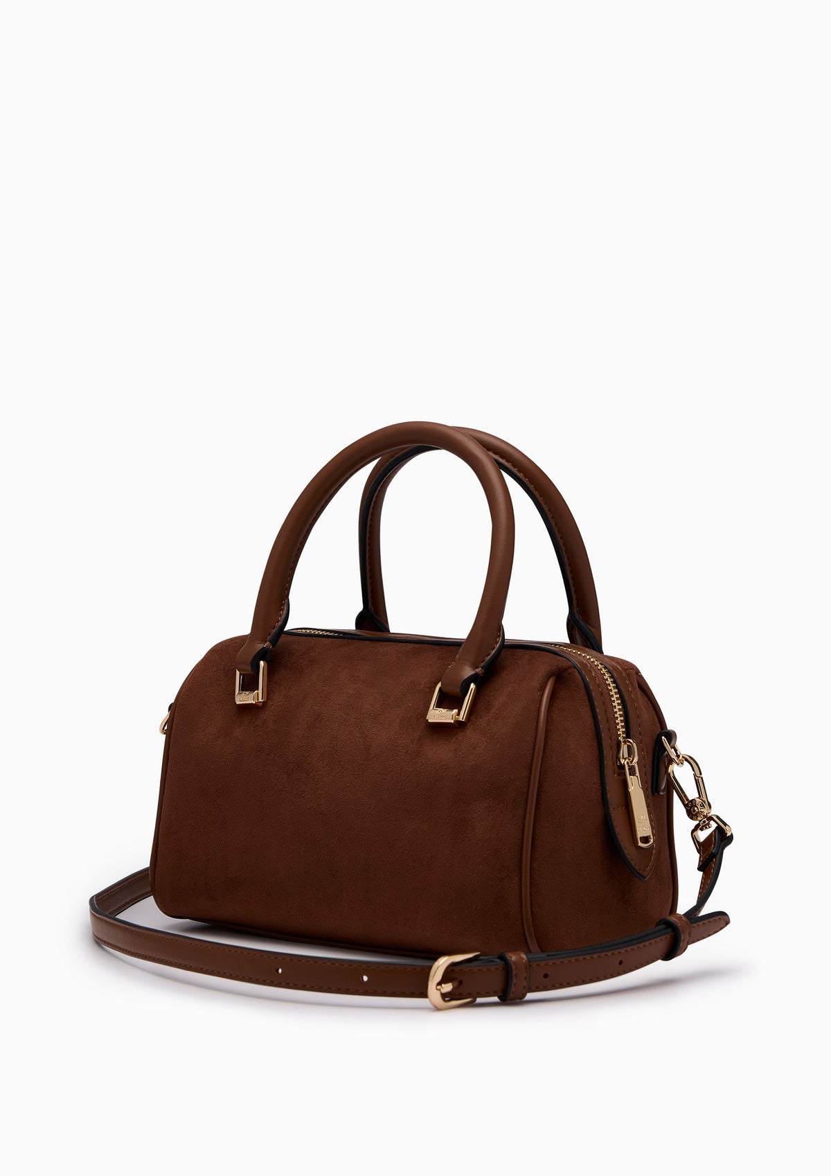 Gemma Duffle S Handbag - Dark Brown