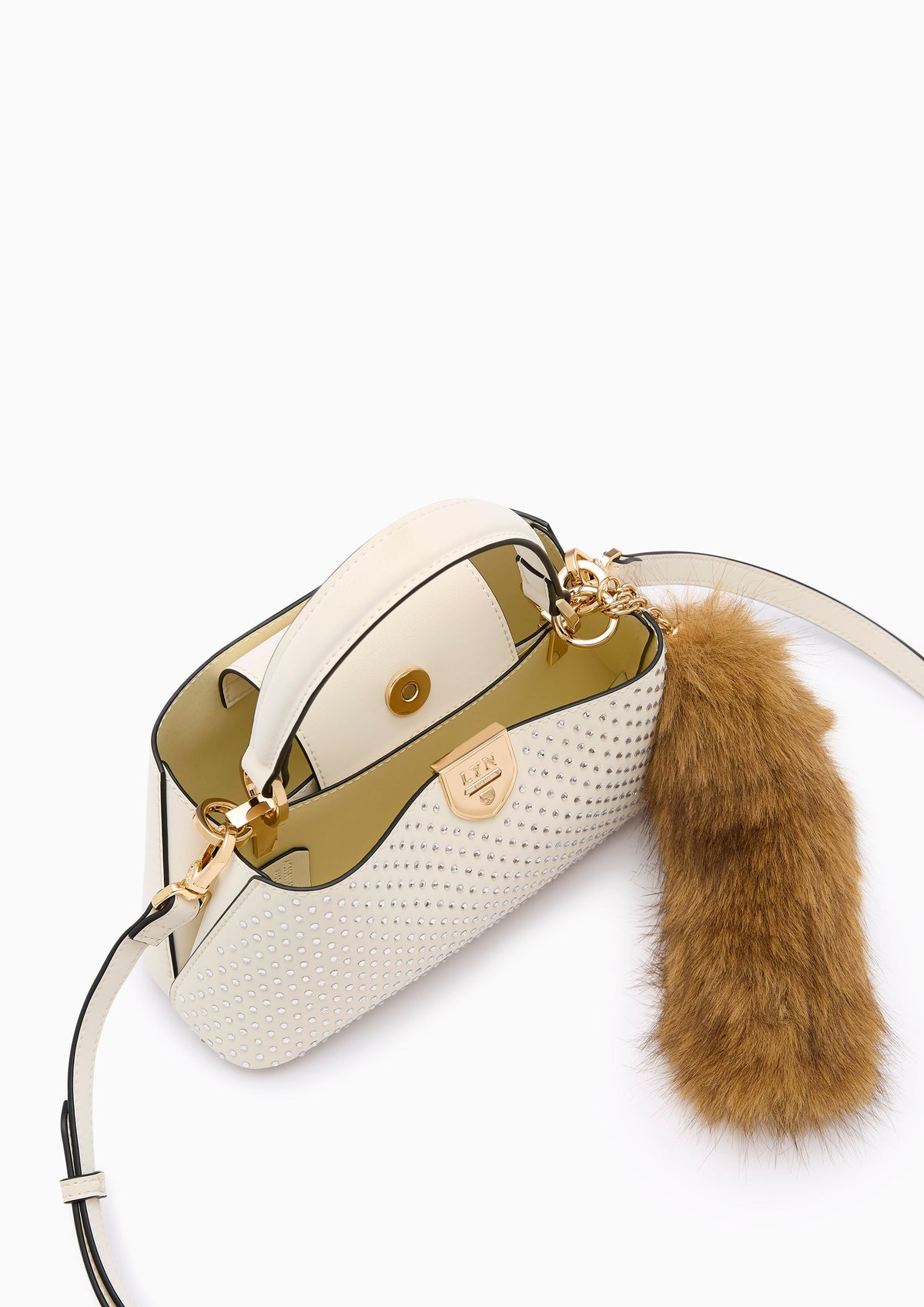 Re-Edit Dawn Amanti Top Xs Handbag - Light Beige