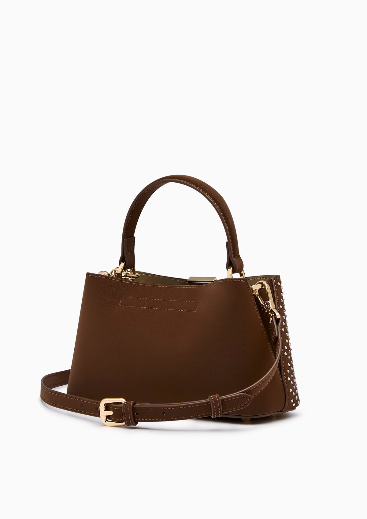 Re-Edit Dawn Amanti Top Xs Handbag - Dark Brown