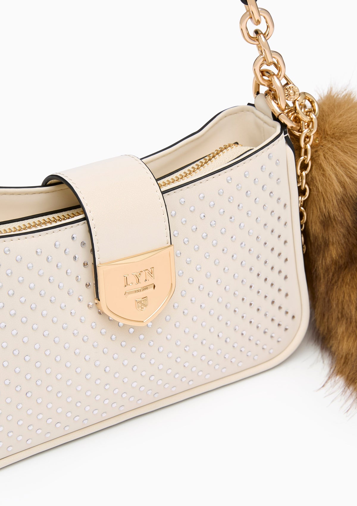 Re-Edit Dawn Athella S Shoulder Bag - Light Beige