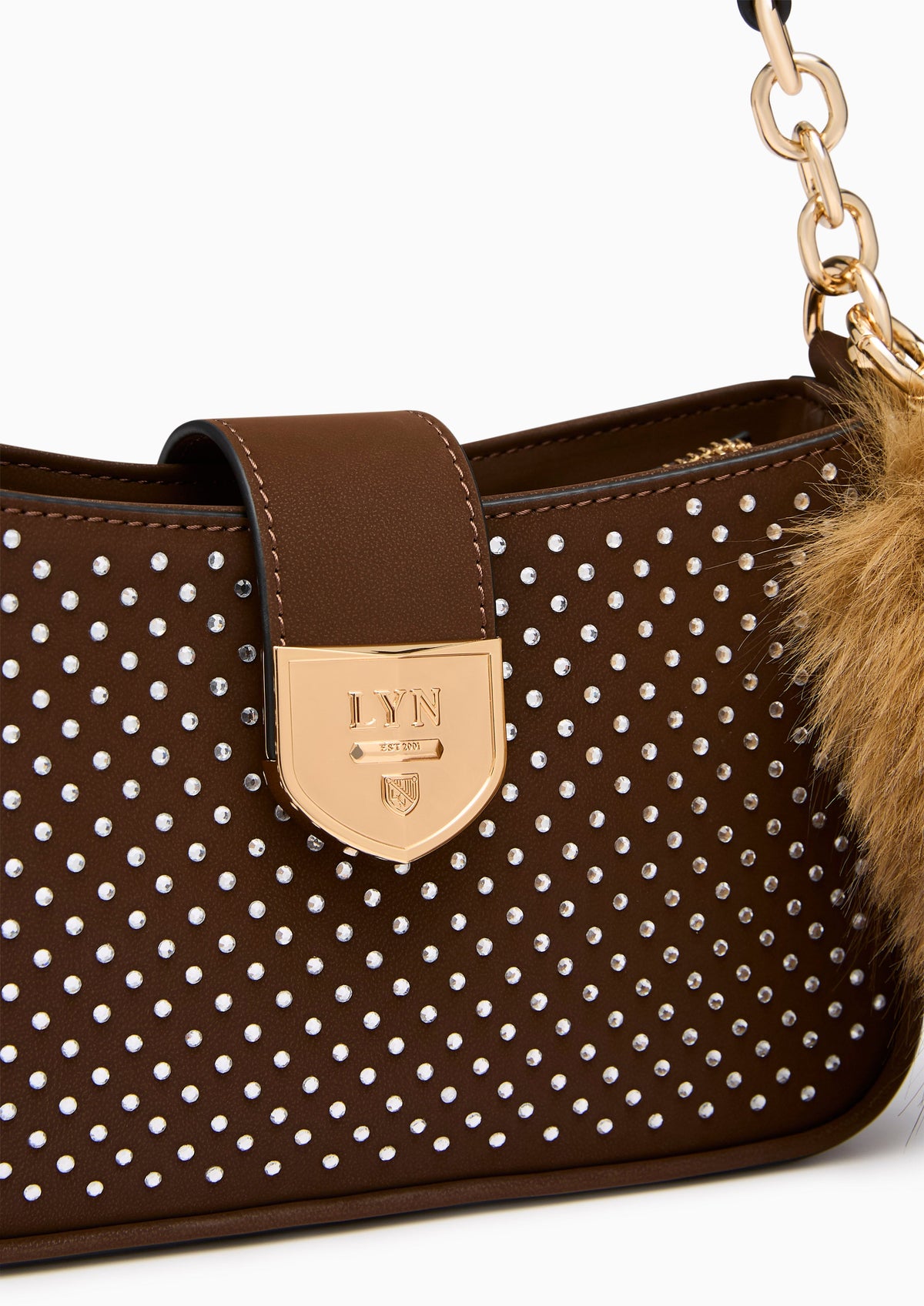 Re-Edit Dawn Athella S Shoulder Bag - Dark Brown