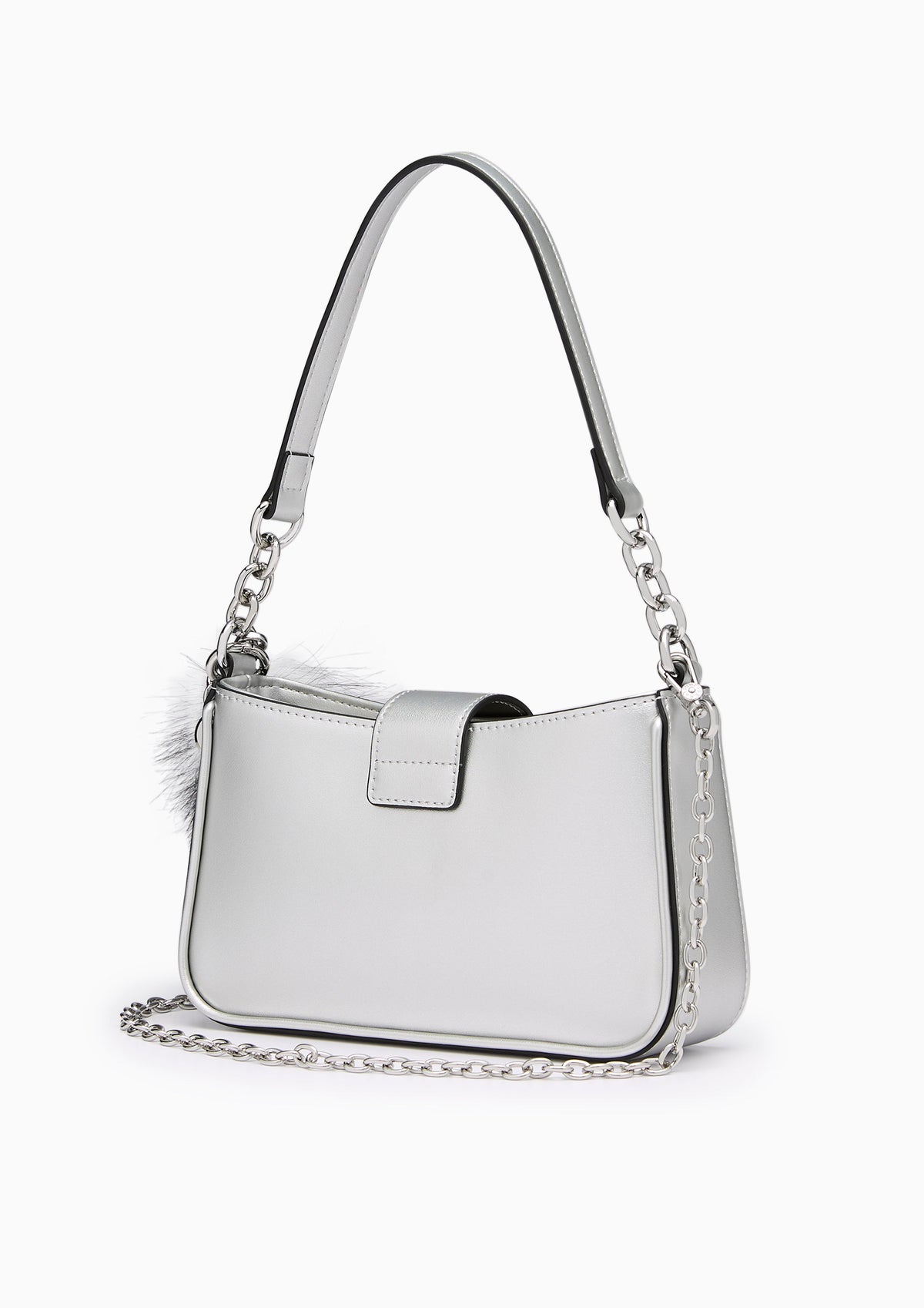 Re-Edit Dawn Athella S Shoulder Bag - Silver