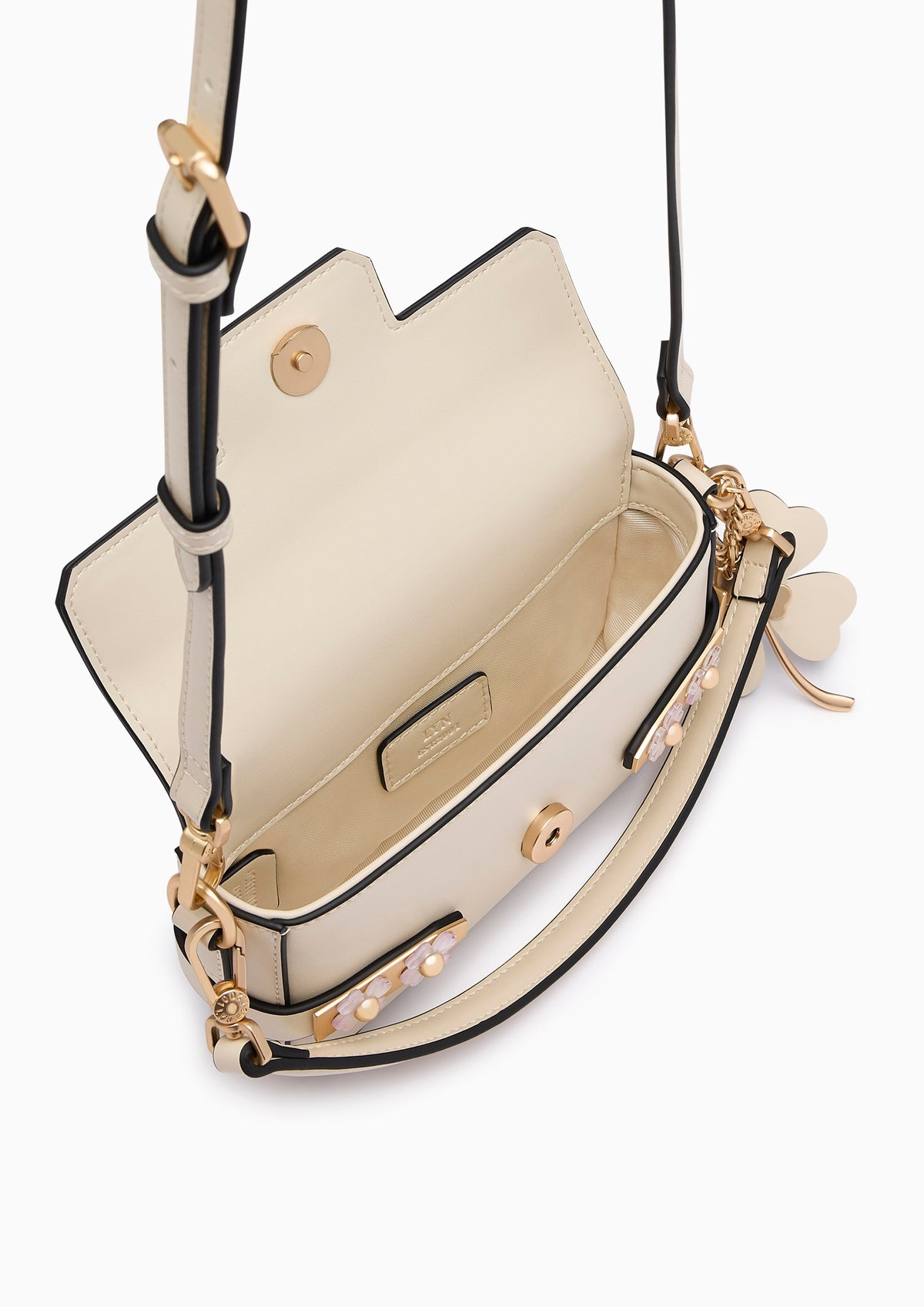 Re-Ed Manifest Mini Crossbody Bag - Light Beige