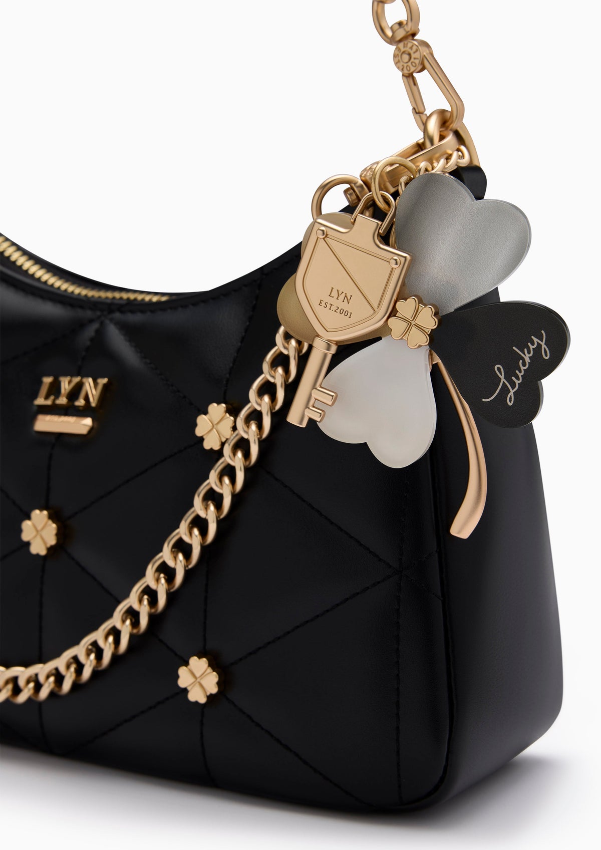 Re-Ed Manifest Tricia S Shoulder Bag - Black
