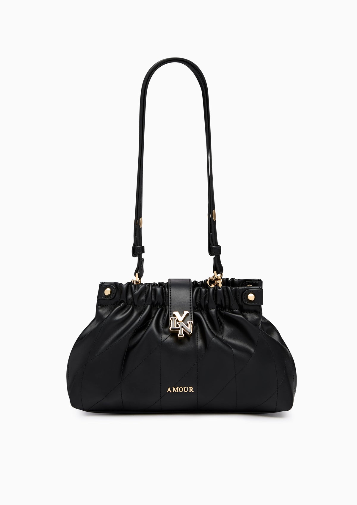 Bolton Ruche M Shoulder Bag - Black