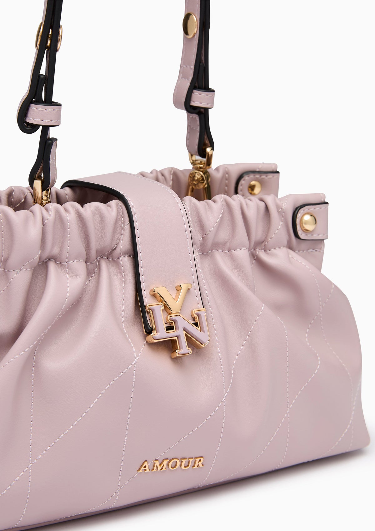 Bolton Ruche M Shoulder Bag - Light Purple