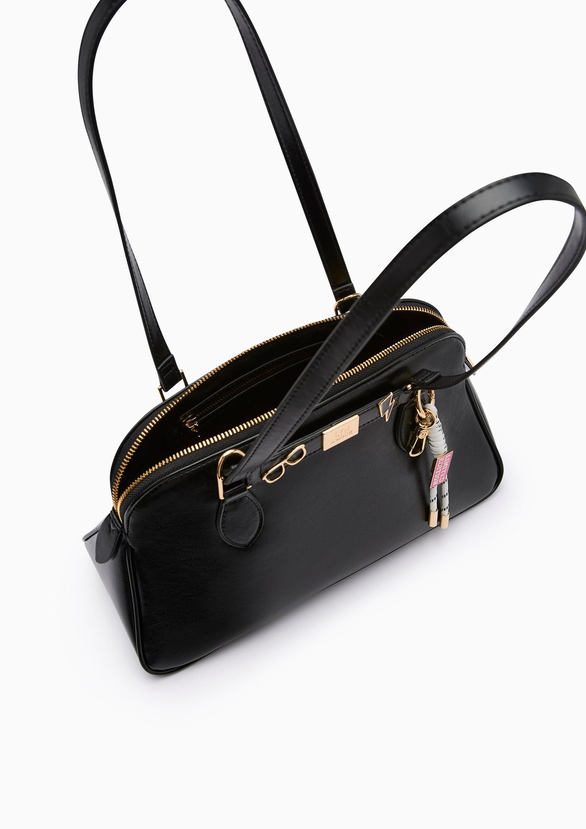 Cynthia Top Handle M Handbag - Black