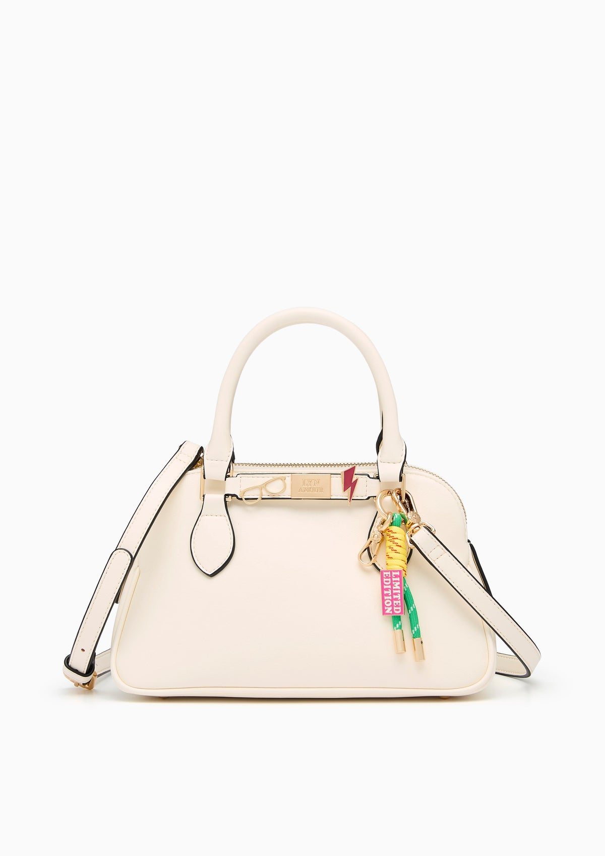 Cynthia Top Handle S Handbag - Ivory