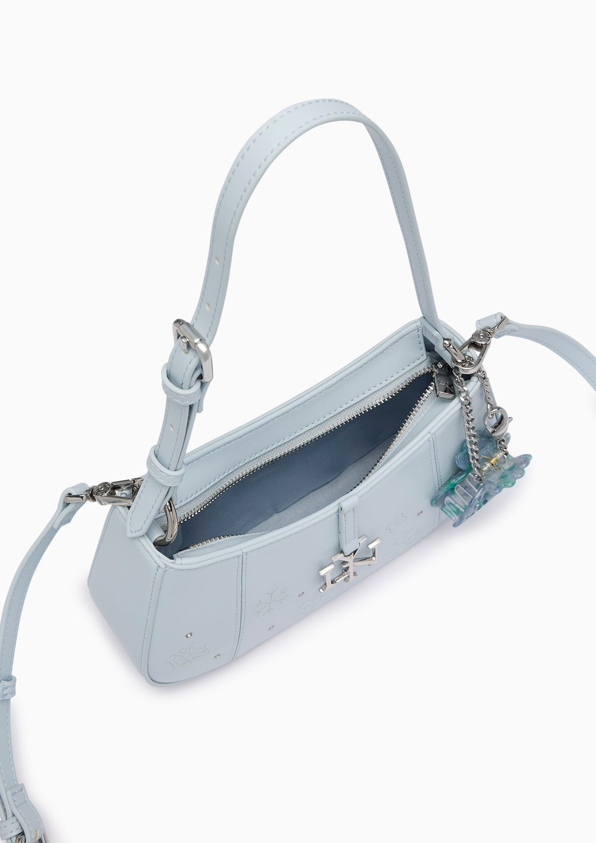 Winter Brighton Shoulder Bag - Light Blue