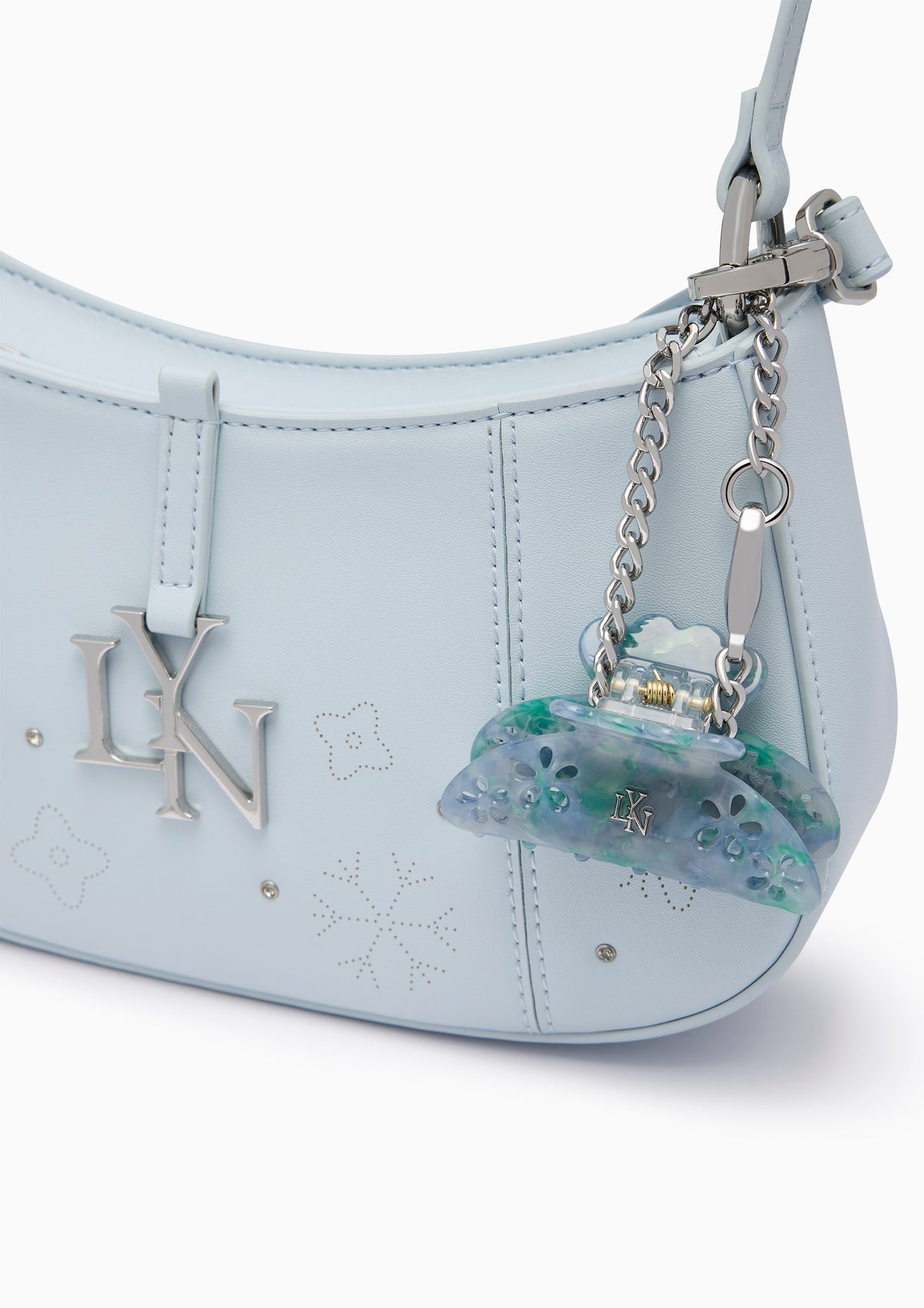 Winter Brighton Shoulder Bag - Light Blue