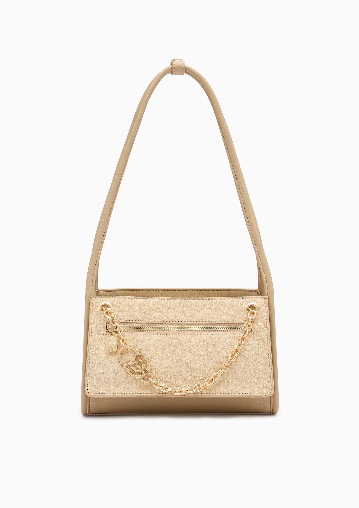 Nuri Infinite S Shoulder Bag - Beige