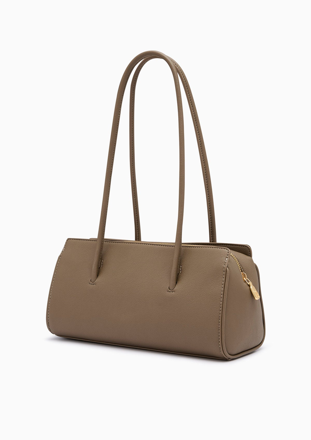 Nuri Infinite Top Handle M Handbag - Taupe
