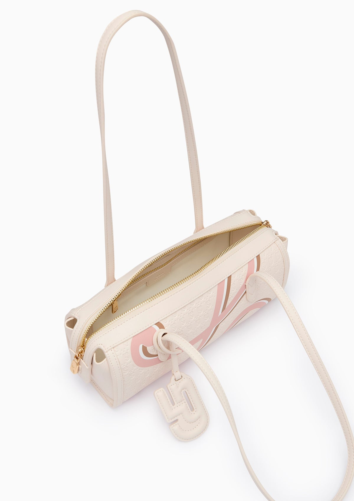 Maple M Shoulder Bag - Ivory