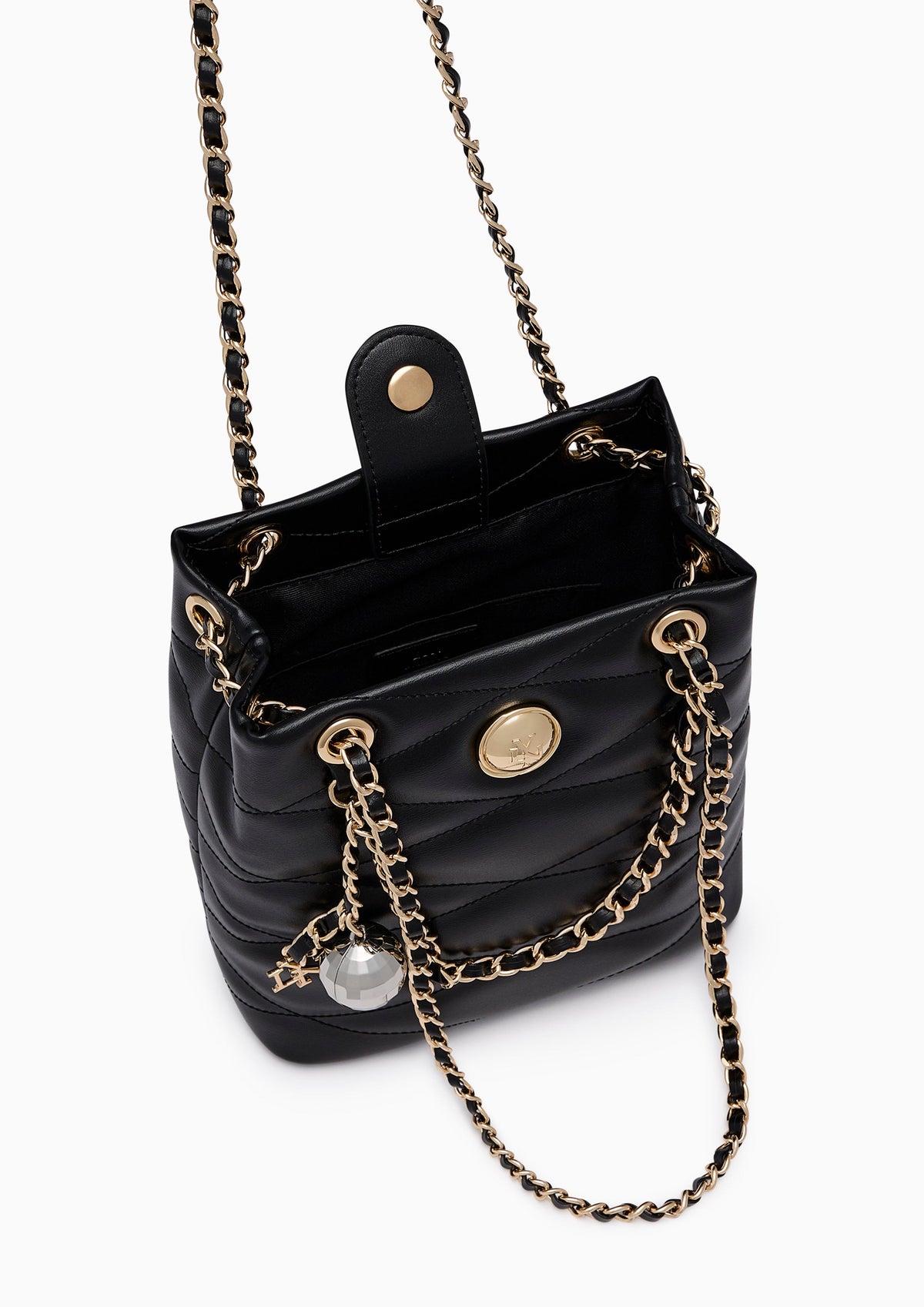 Matha M Bucket Bag - Black
