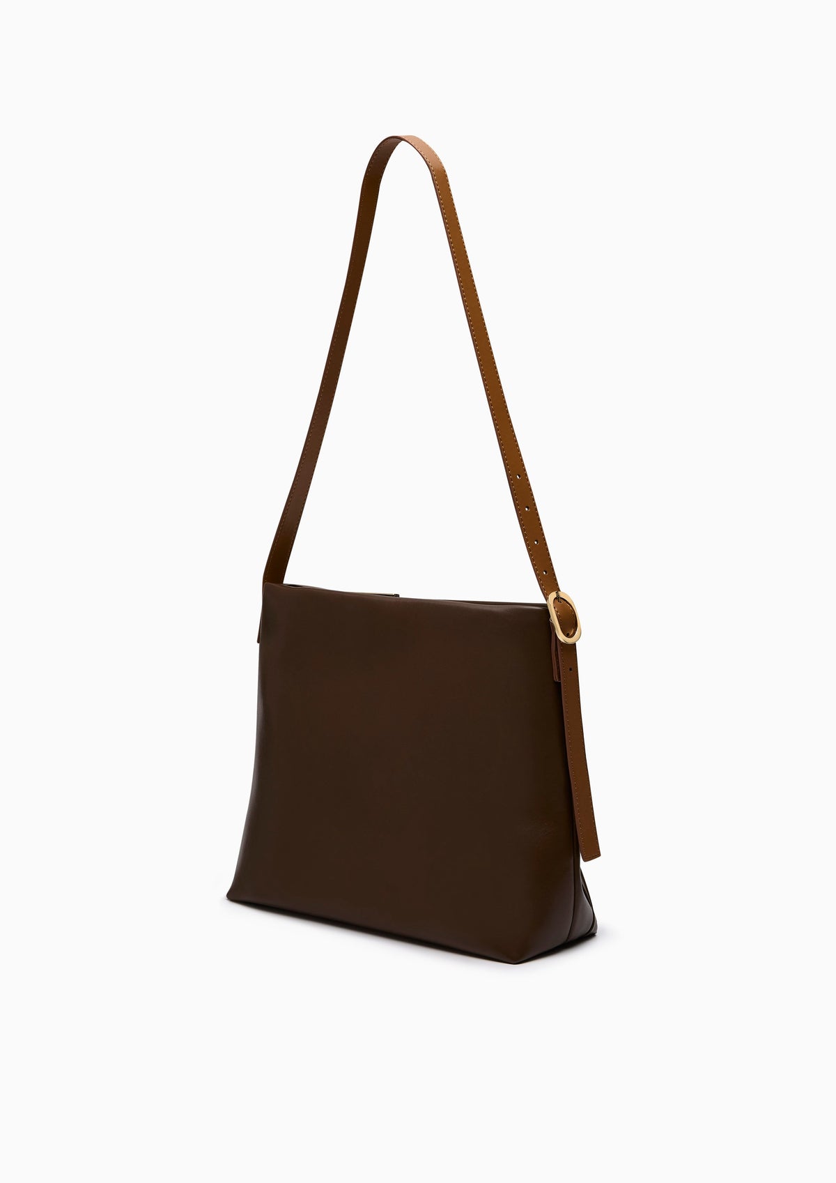 Nerbie M Shoulder Bag - Dark Brown
