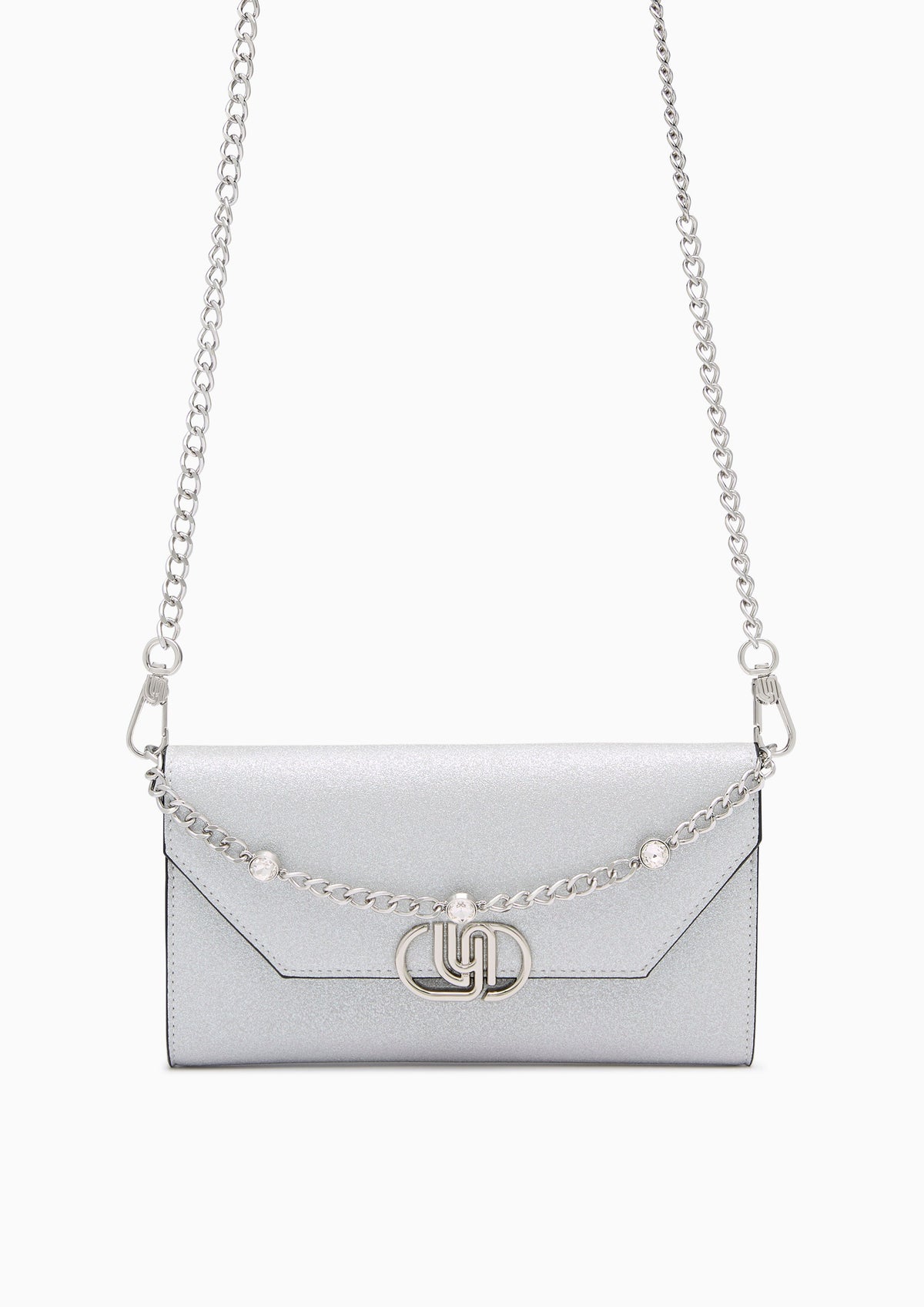 Gypsy'S Kiss Infinite Long Wallets On Chain - Silver